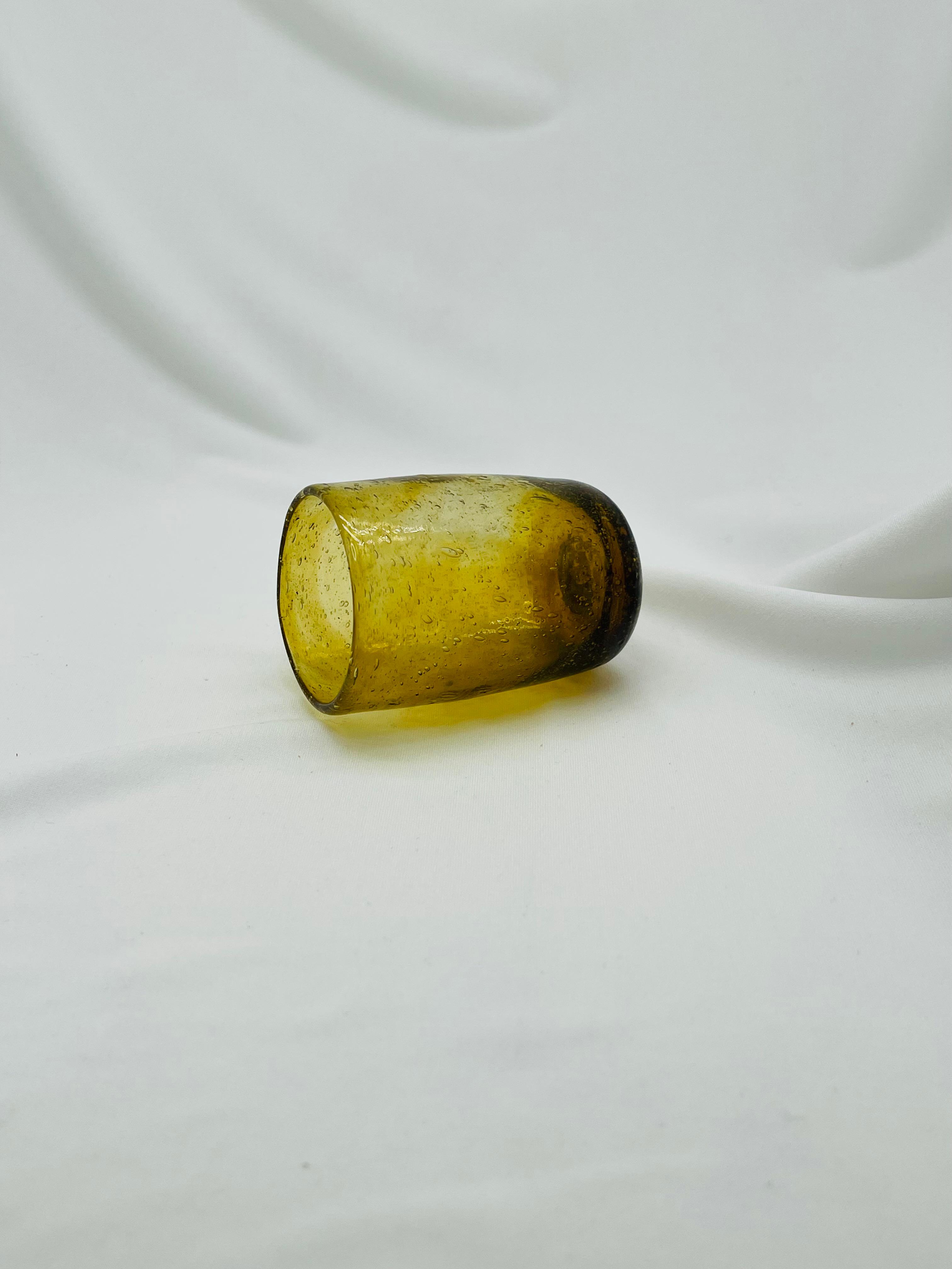 Handgefertigtes goldenes Shot Glass  | Sechser-Set