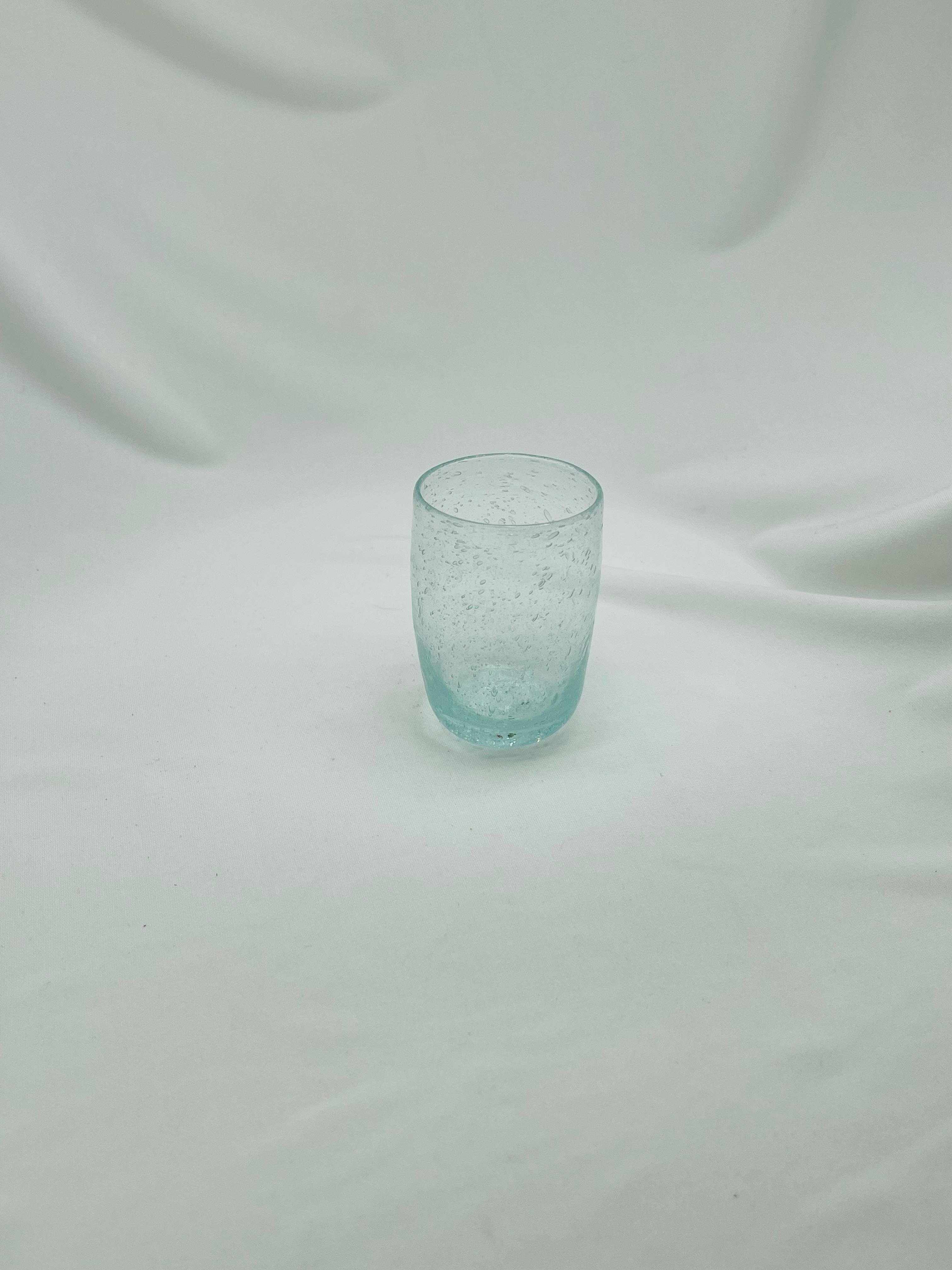 Handgefertigtes Aqua Shot Glass | Sechser-Set
