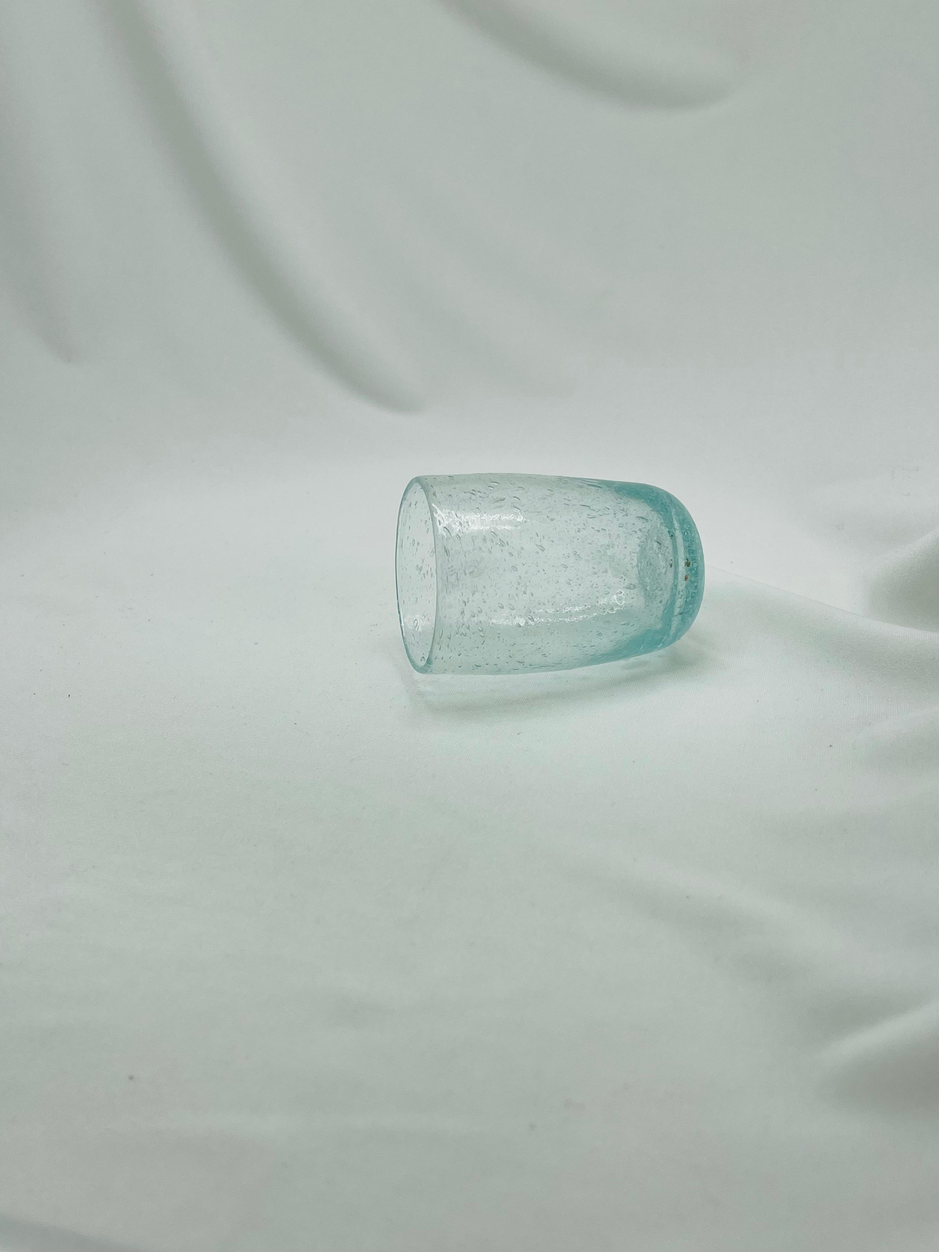 Handgefertigtes Aqua Shot Glass | Sechser-Set