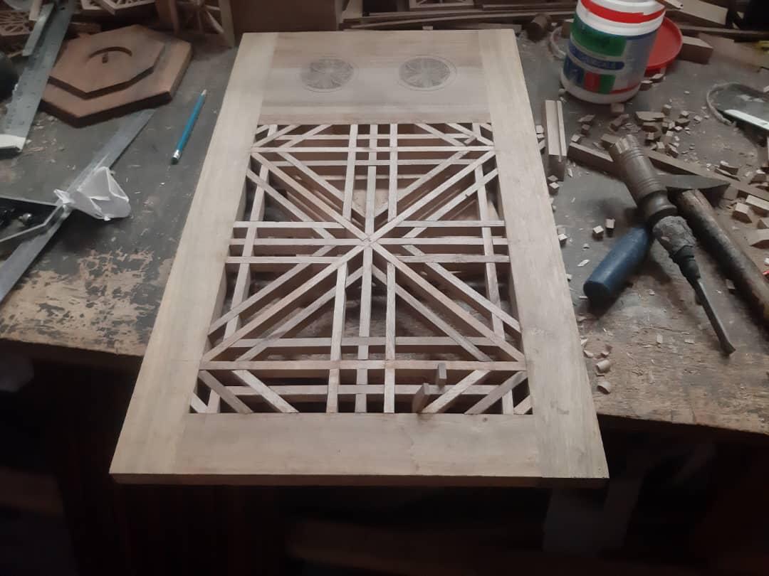 Café-Tisch-Bastelarbeiten