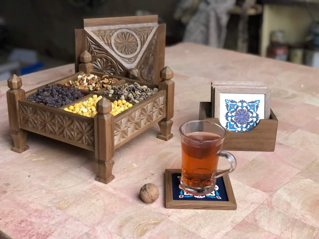 Dekoratives Untersetzer-Set