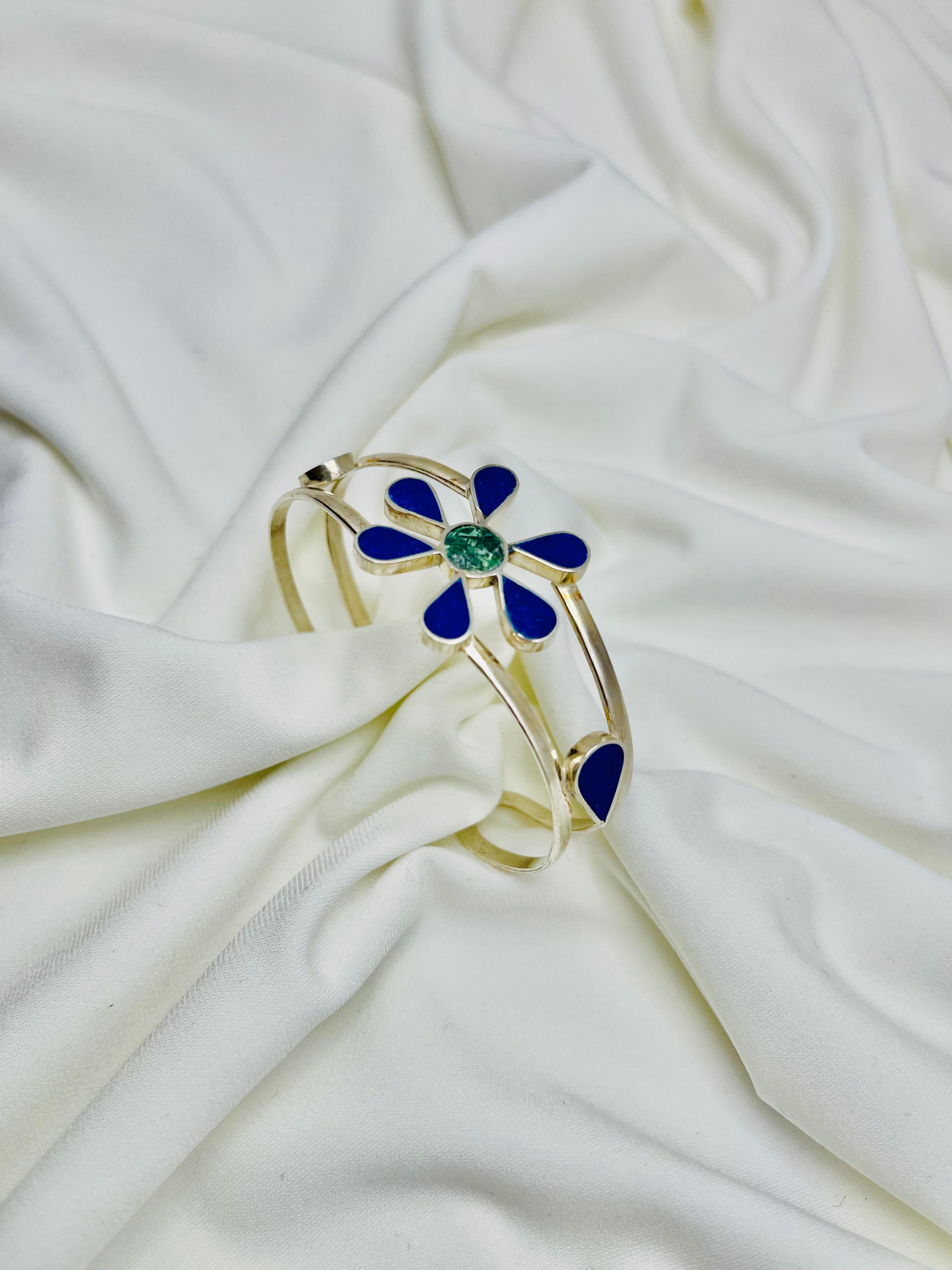  Armband „Ariana“ Lapis Silber