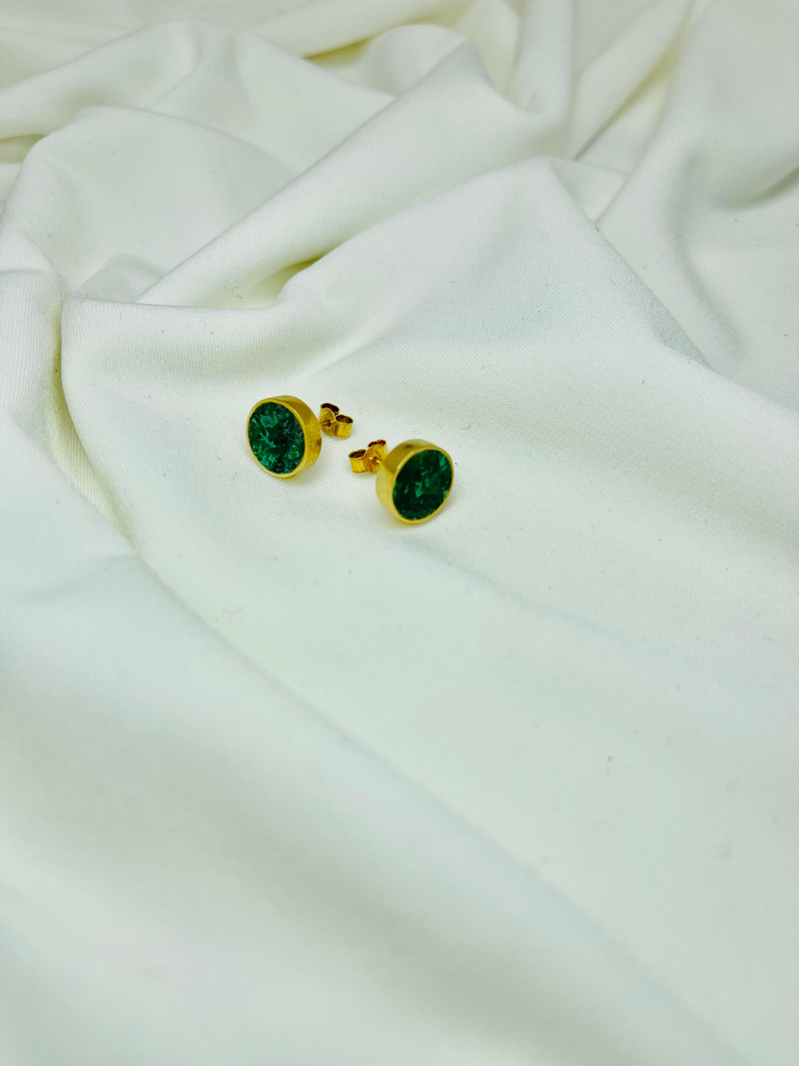 Gulbano Ohrringe - Türkis aus Bamiyan