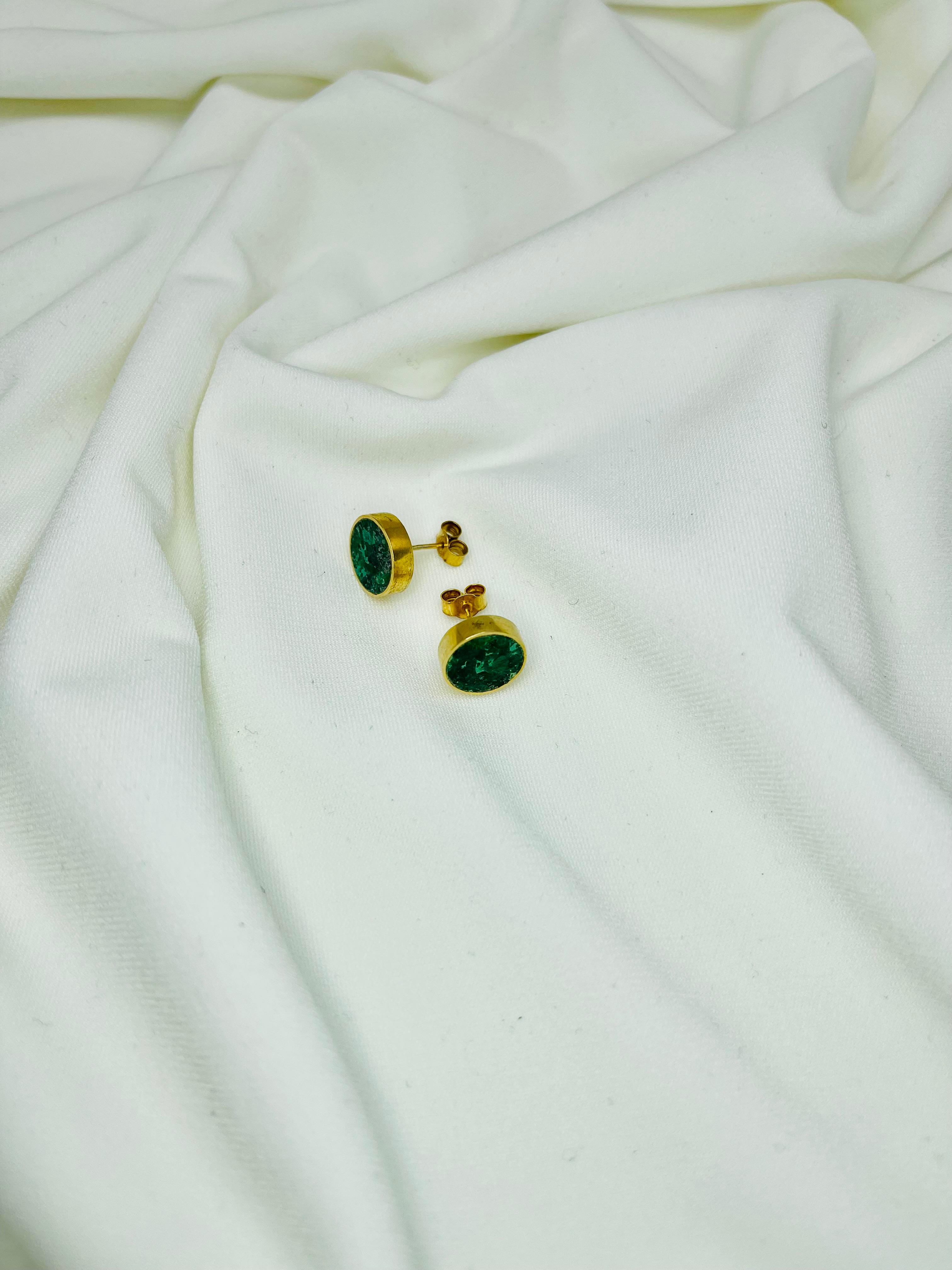 Gulbano Ohrringe - Türkis aus Bamiyan