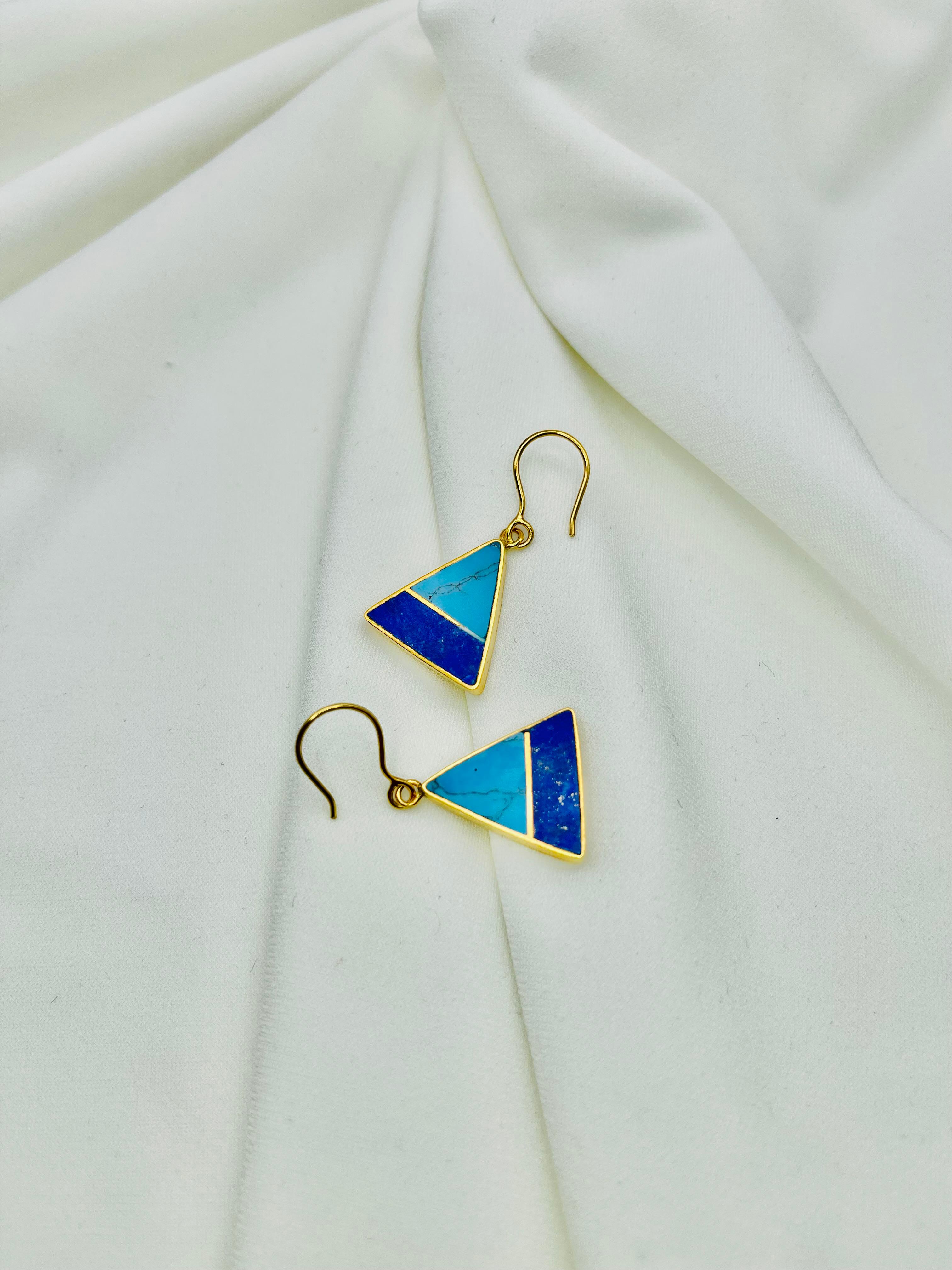 Roya Ohrringe - Goldplattierung