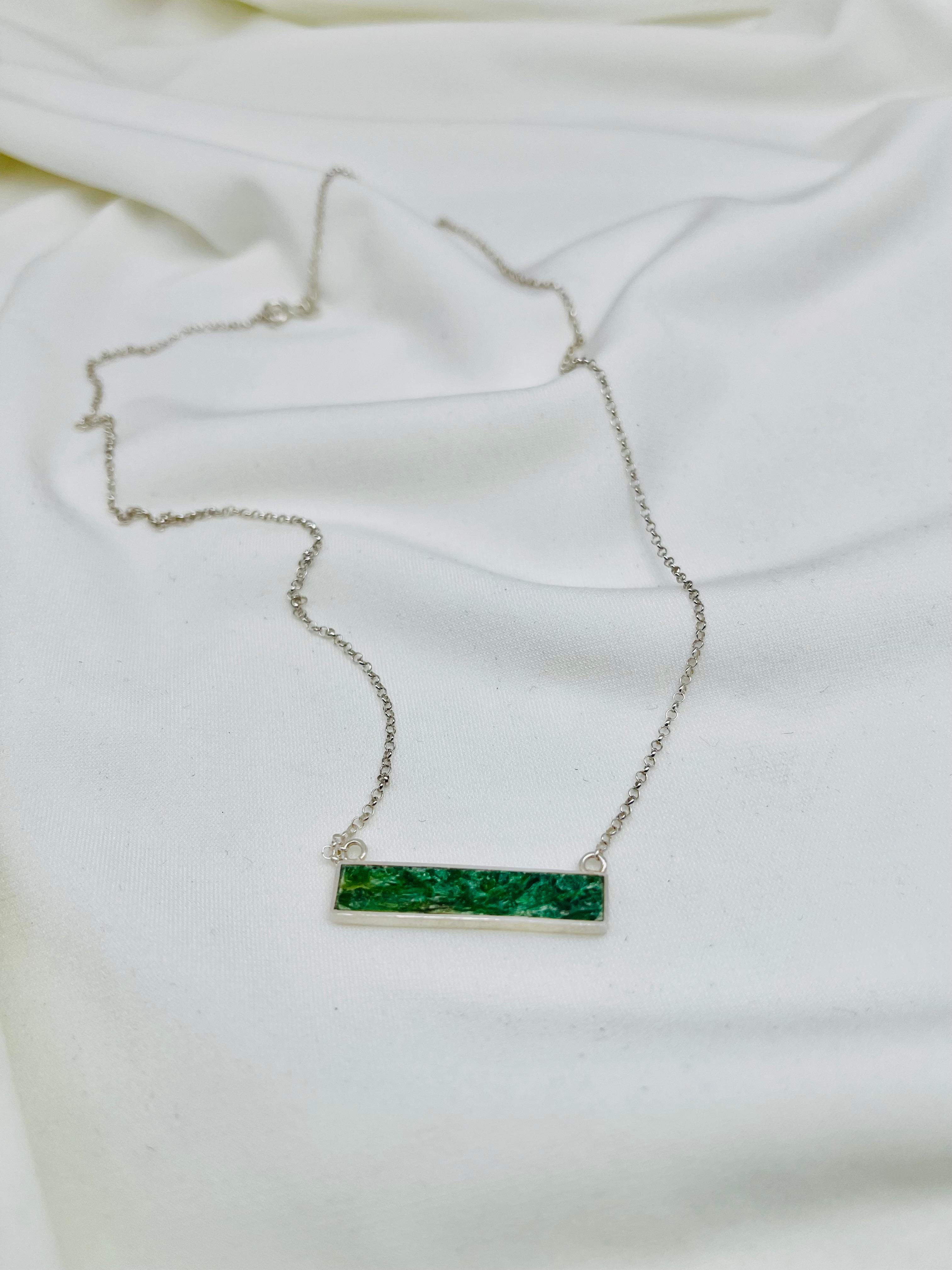 Hewn Türkis Halskette