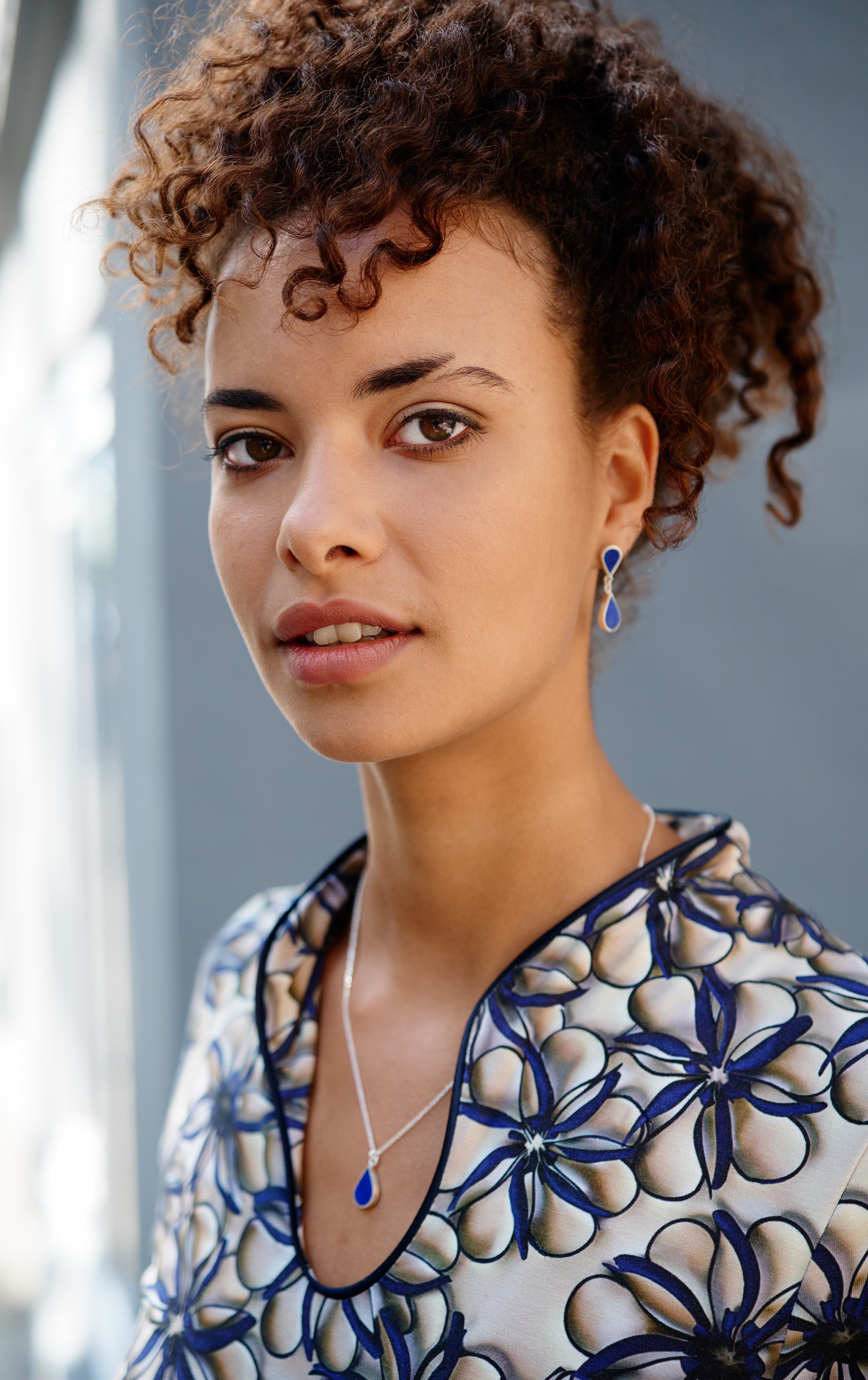 Chasma Lapis Tropfen Pendant