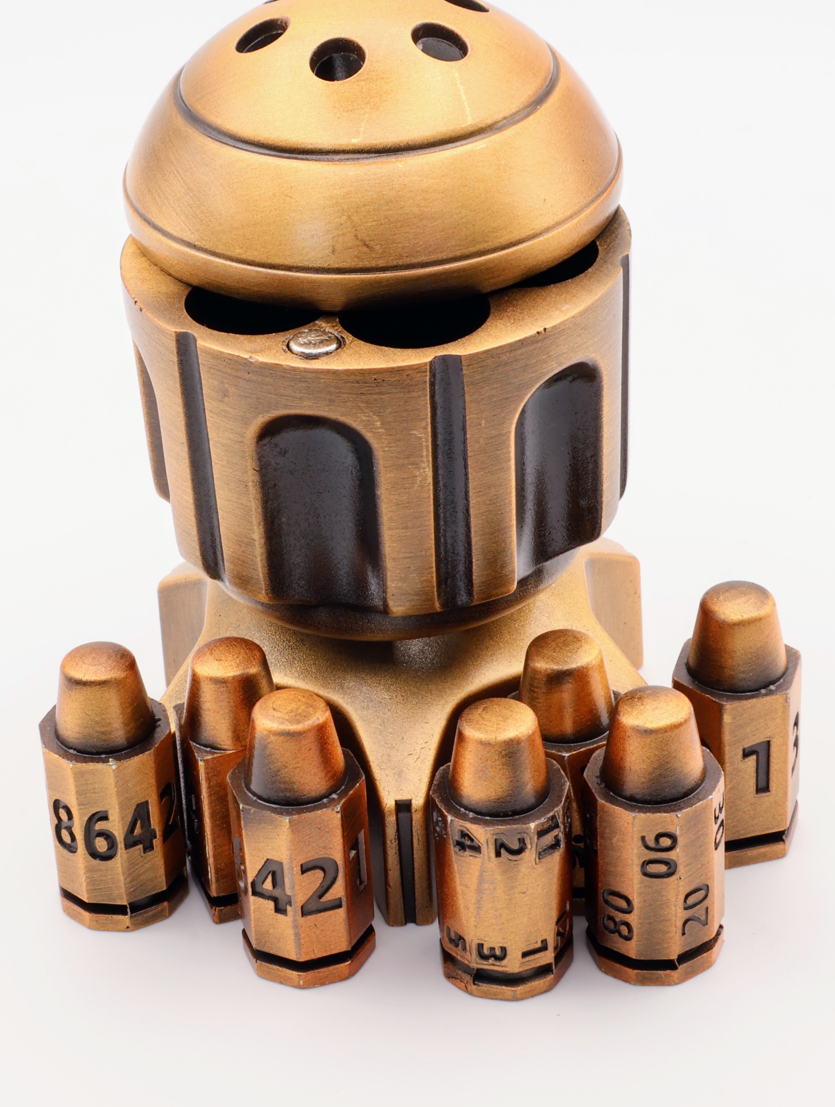 Capped Cylinder Dice Holder