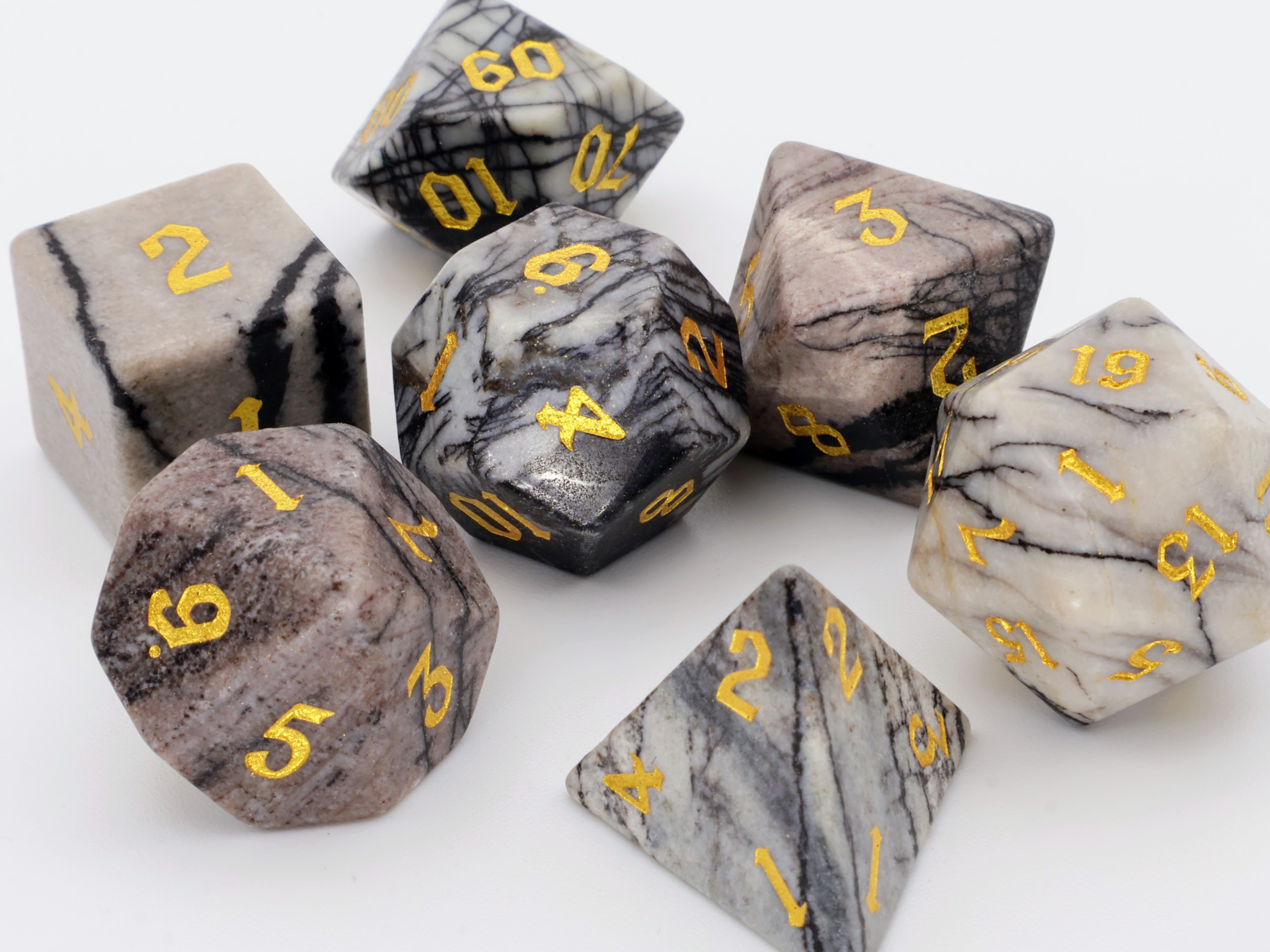 Black Netting Dice