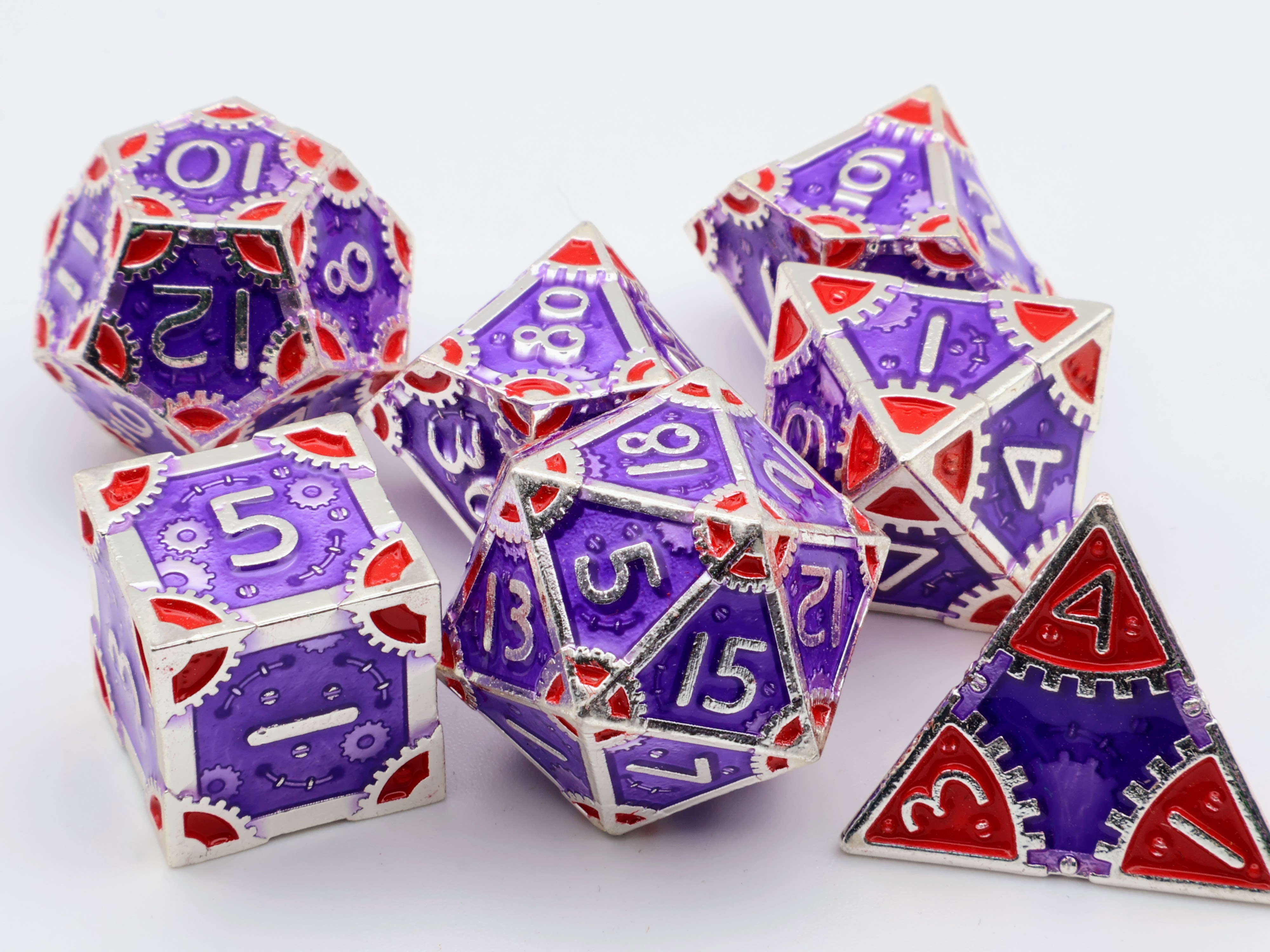 Steampunk Gear Dice