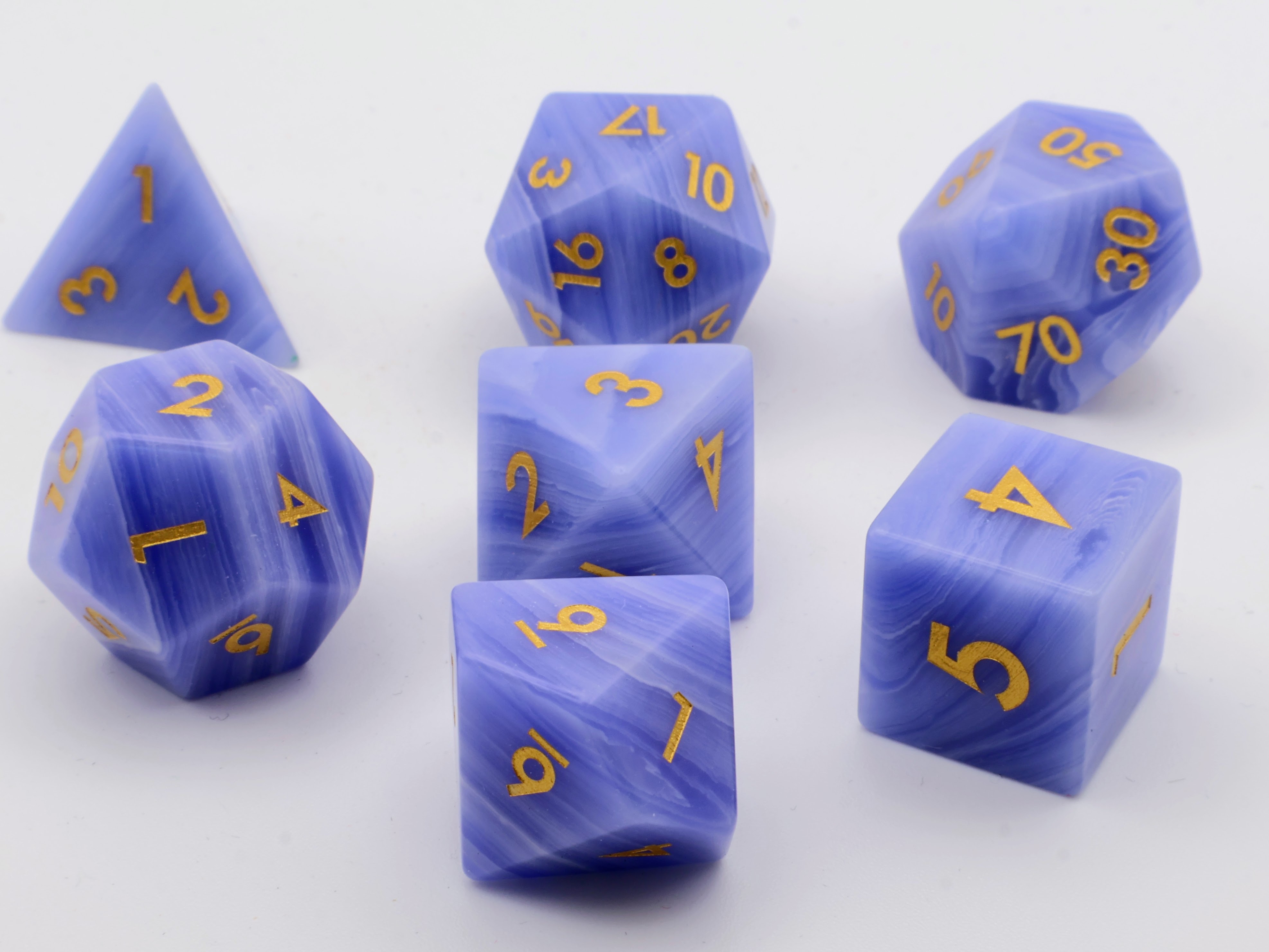 Agate Gemstone Dice