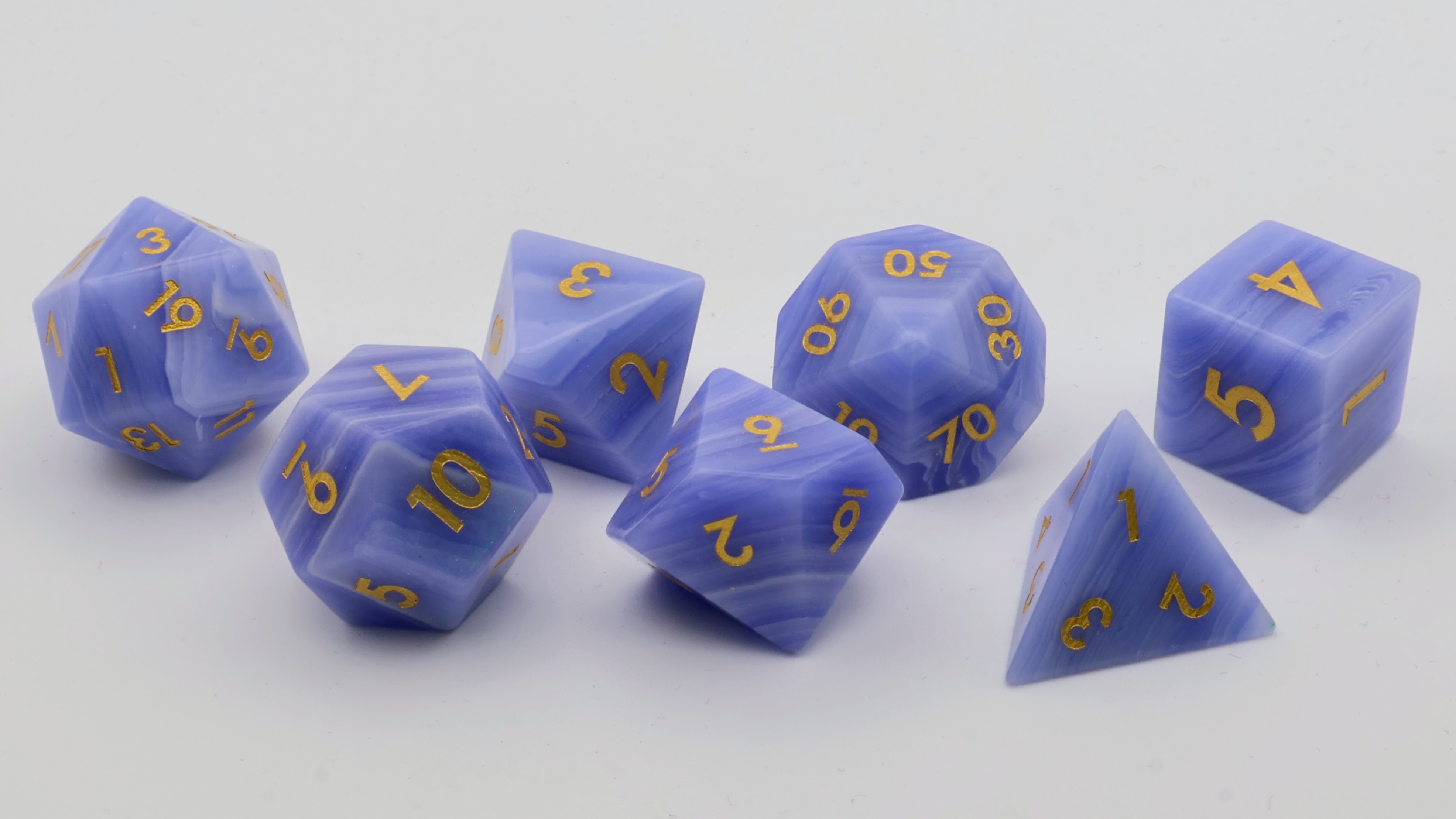 Agate Gemstone Dice