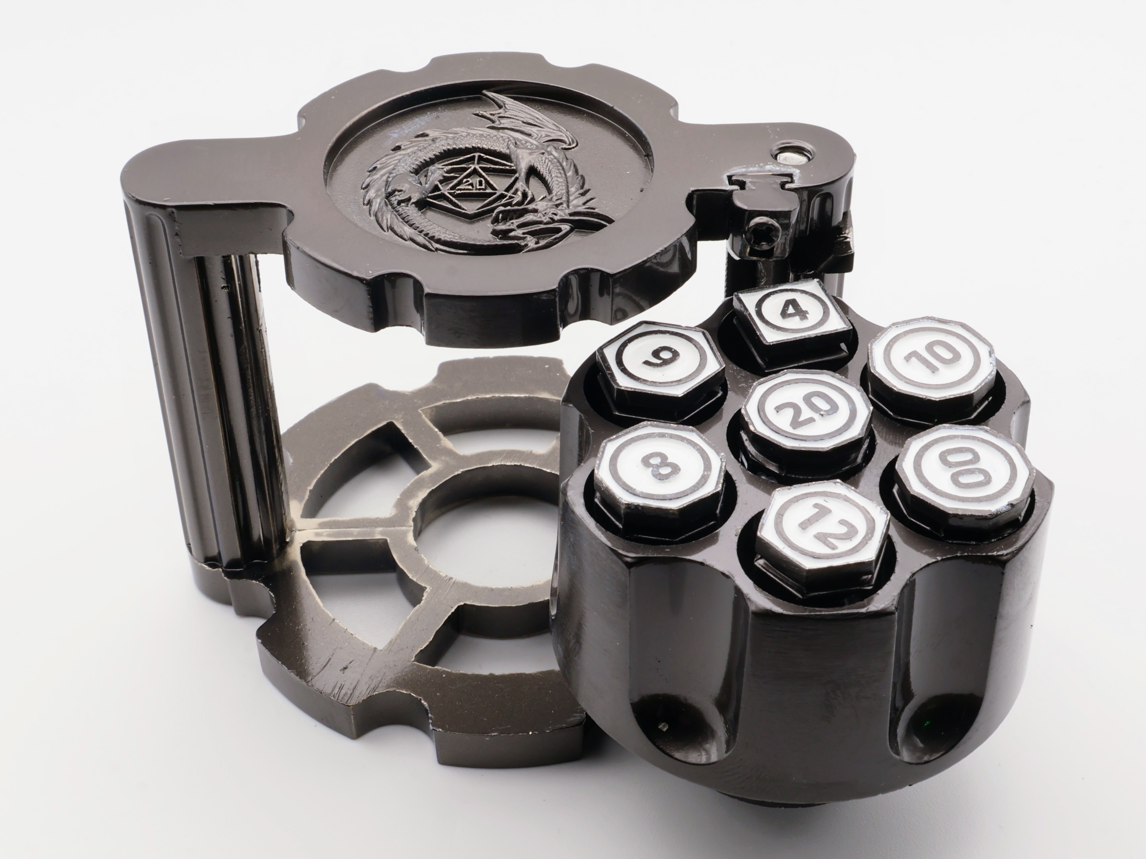 Swing Cylinder Dice Holder