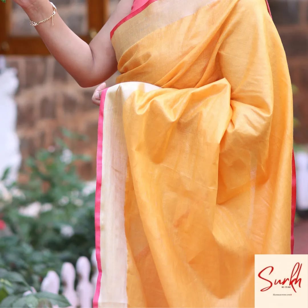 Linen Saree