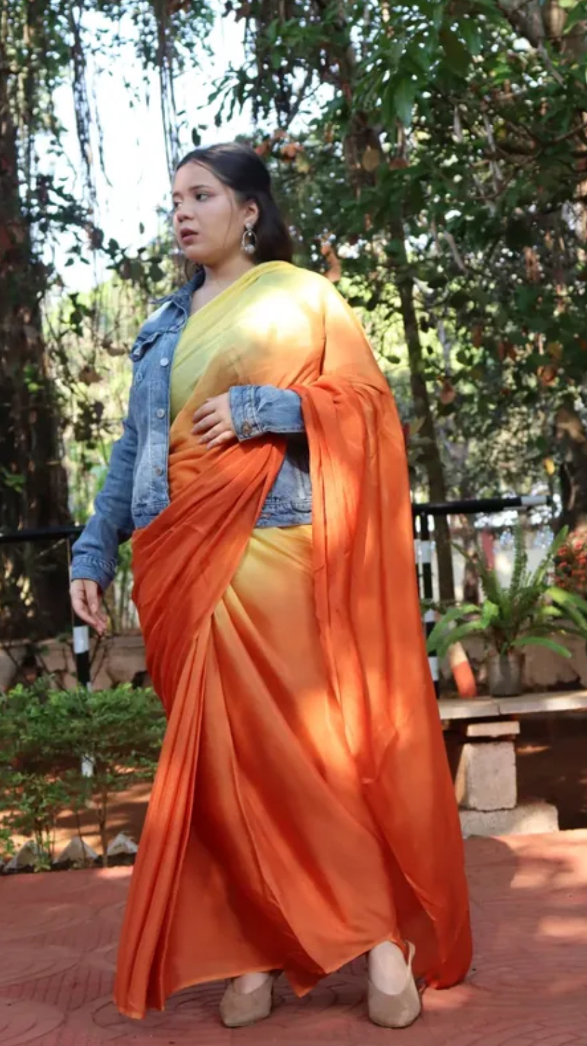 Chiffon Saree