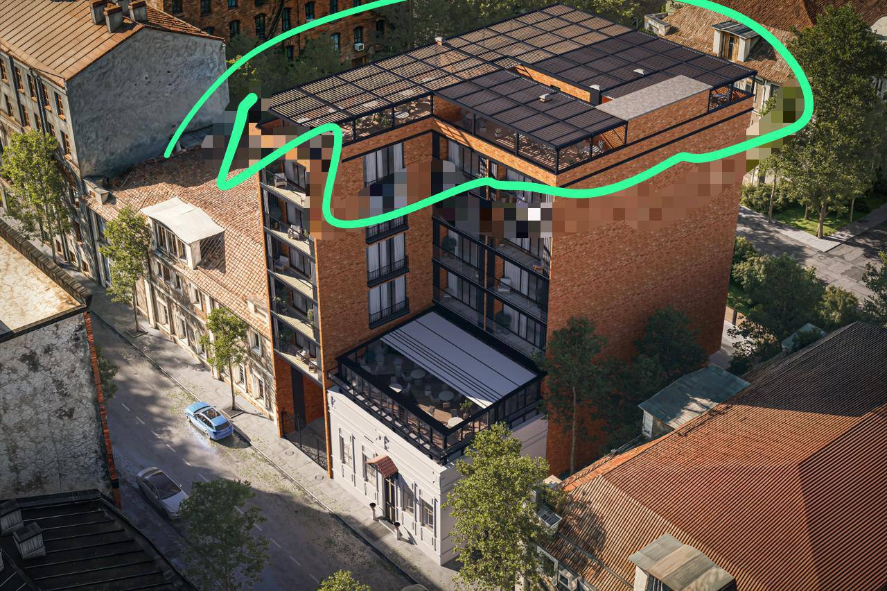 Attic  380 m² | Old Batumi