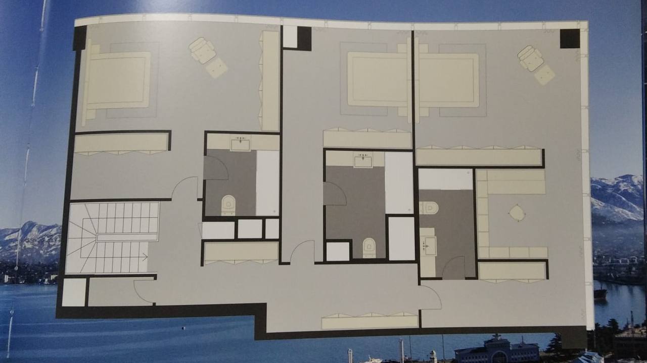 Penthouse in the elite complex | PORTA TOWER BATUMI