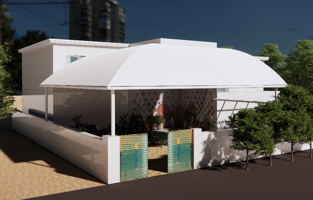 Tensile Roofing Shed & Audotorium