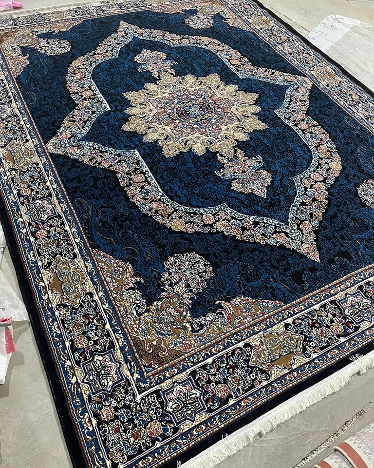 قالين فارسي فاخر زوالي كاشان الايراني