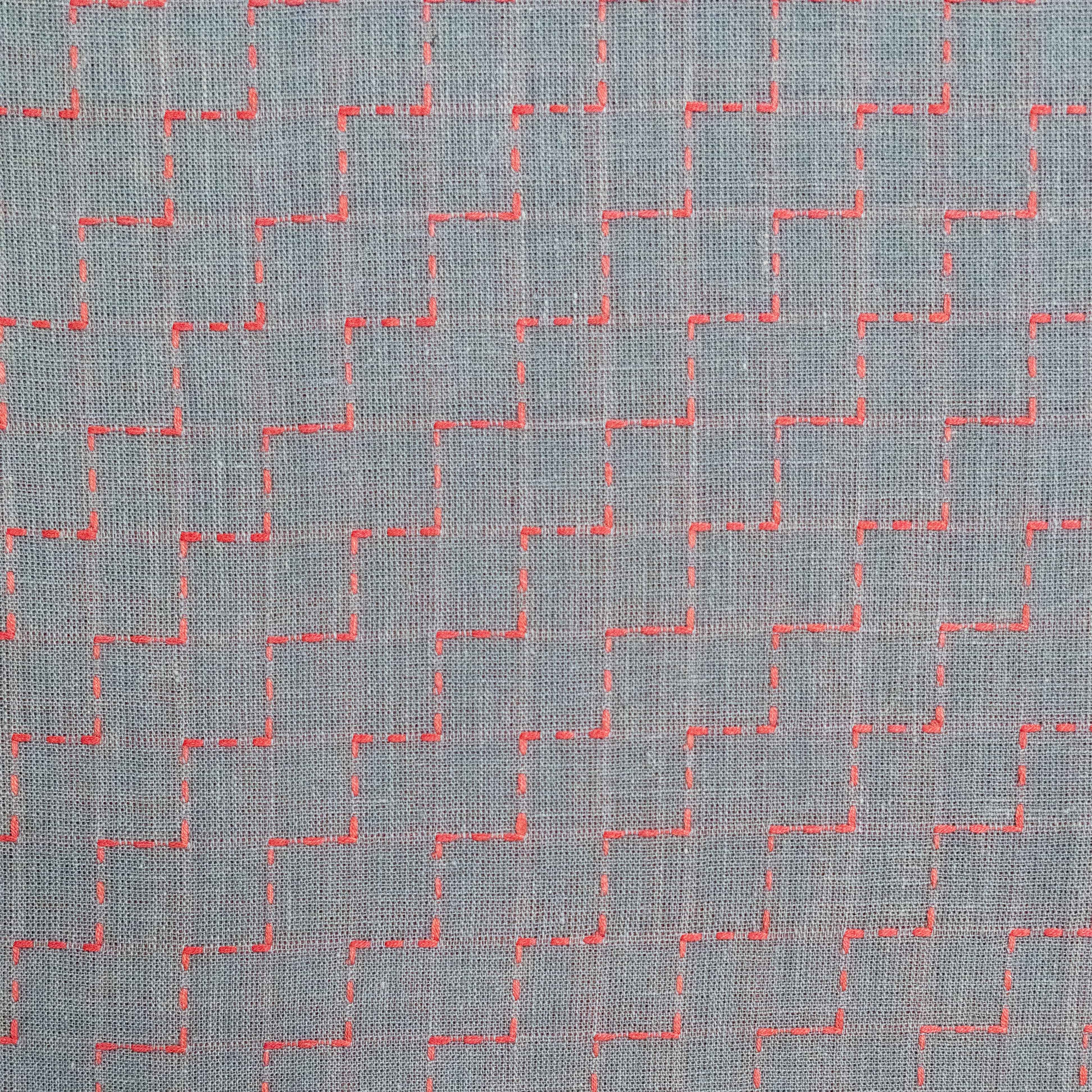 Blueish Grey Threadwork