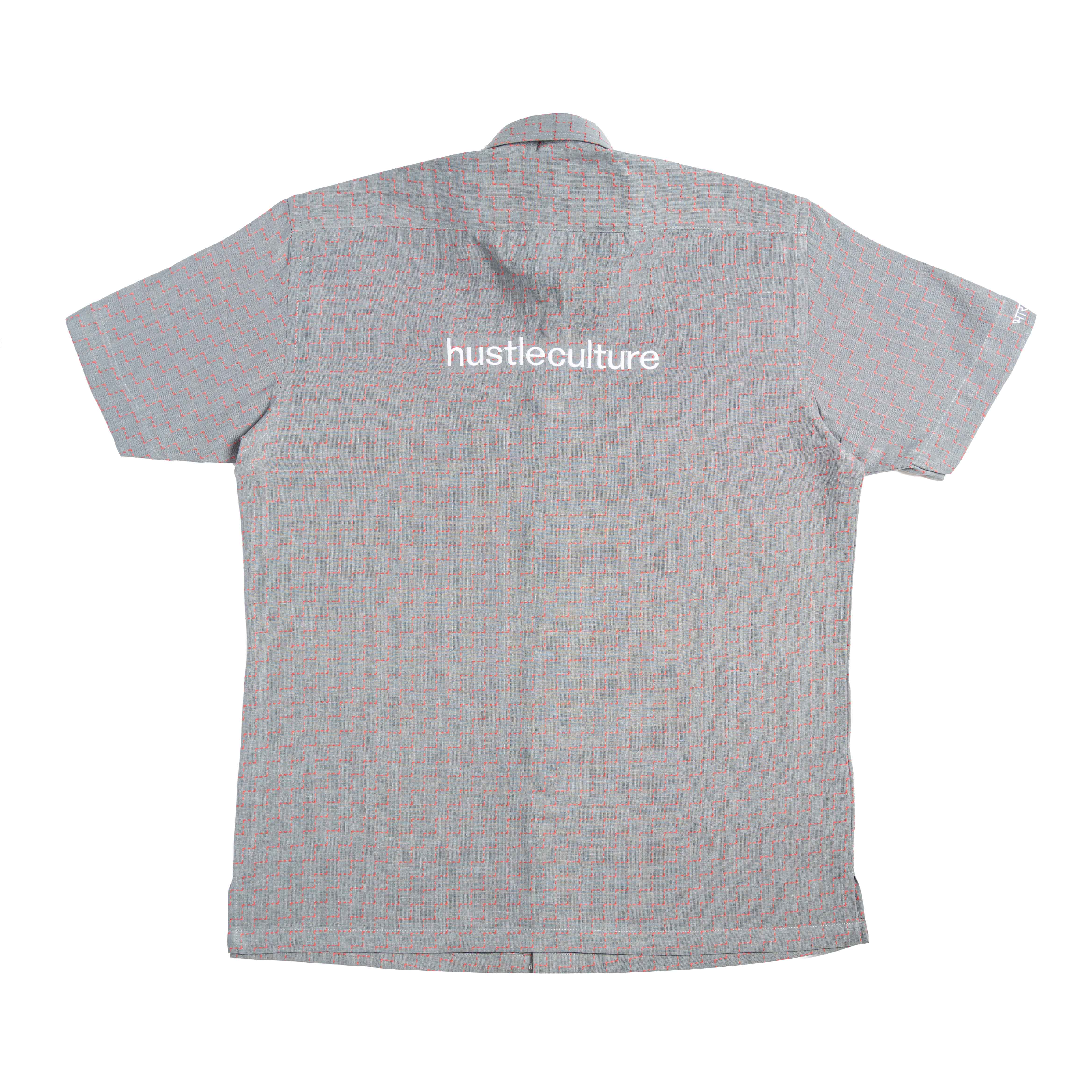Blueish Grey Threadwork