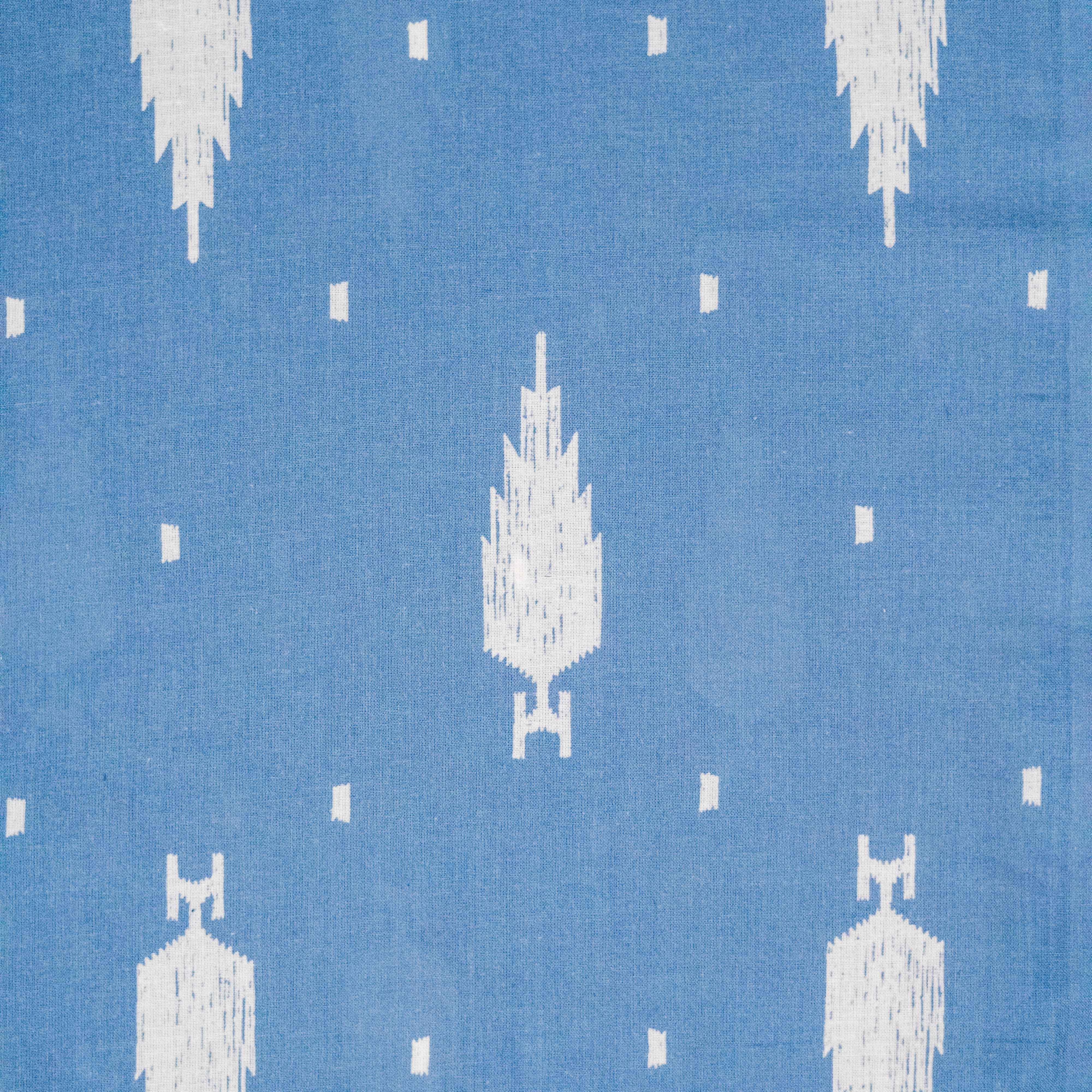 Powder Blue Ikkat