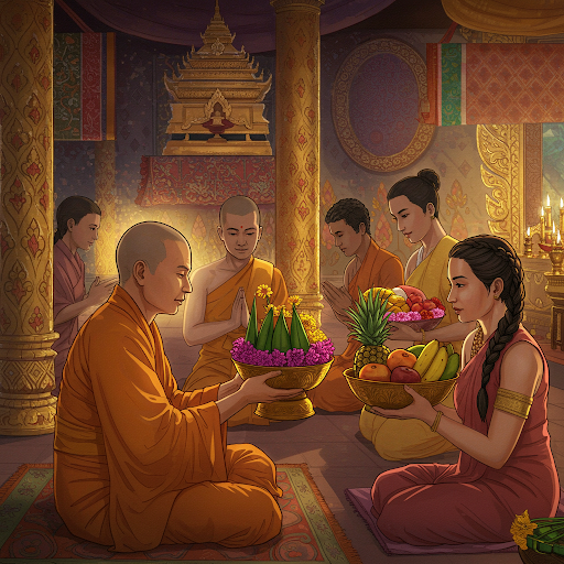 Sangha Offerings | Persembahan Sangha | 僧伽供养