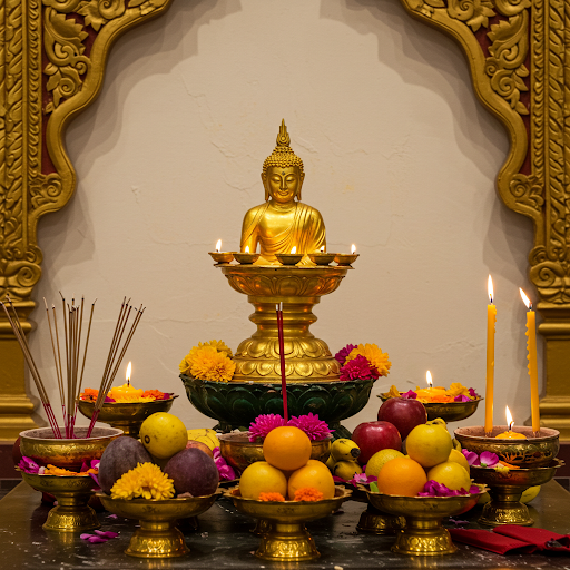 Buddha Lamp Offerings | Persembahan Lampu Buddha | 佛灯供养