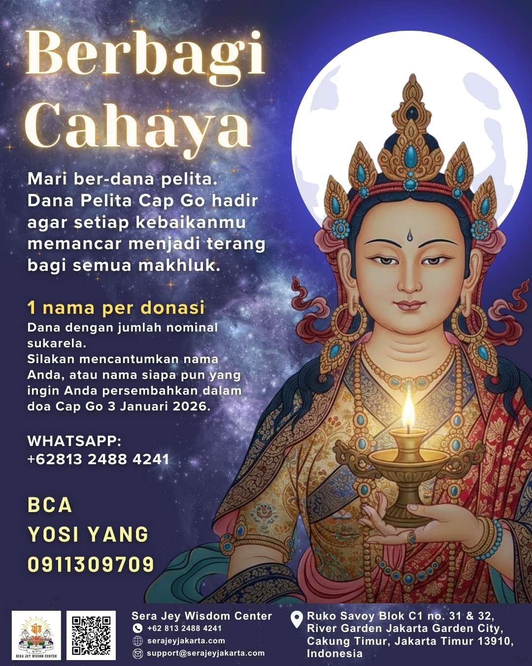 Sharing The Light | Berbagi Cahaya | 分享光