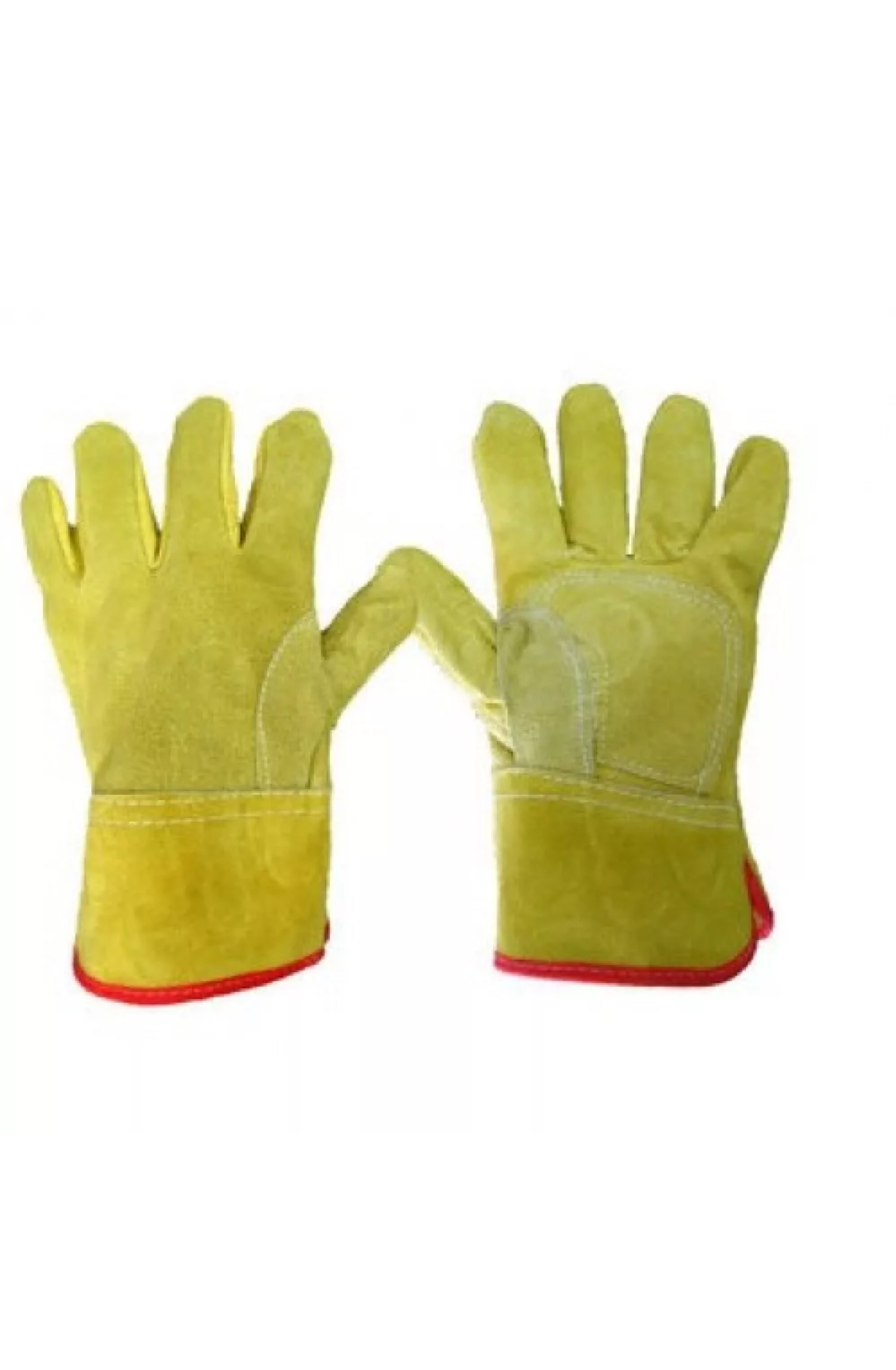 Guante descarne amarillo puño corto, certificado - GTEDESCCORPREM