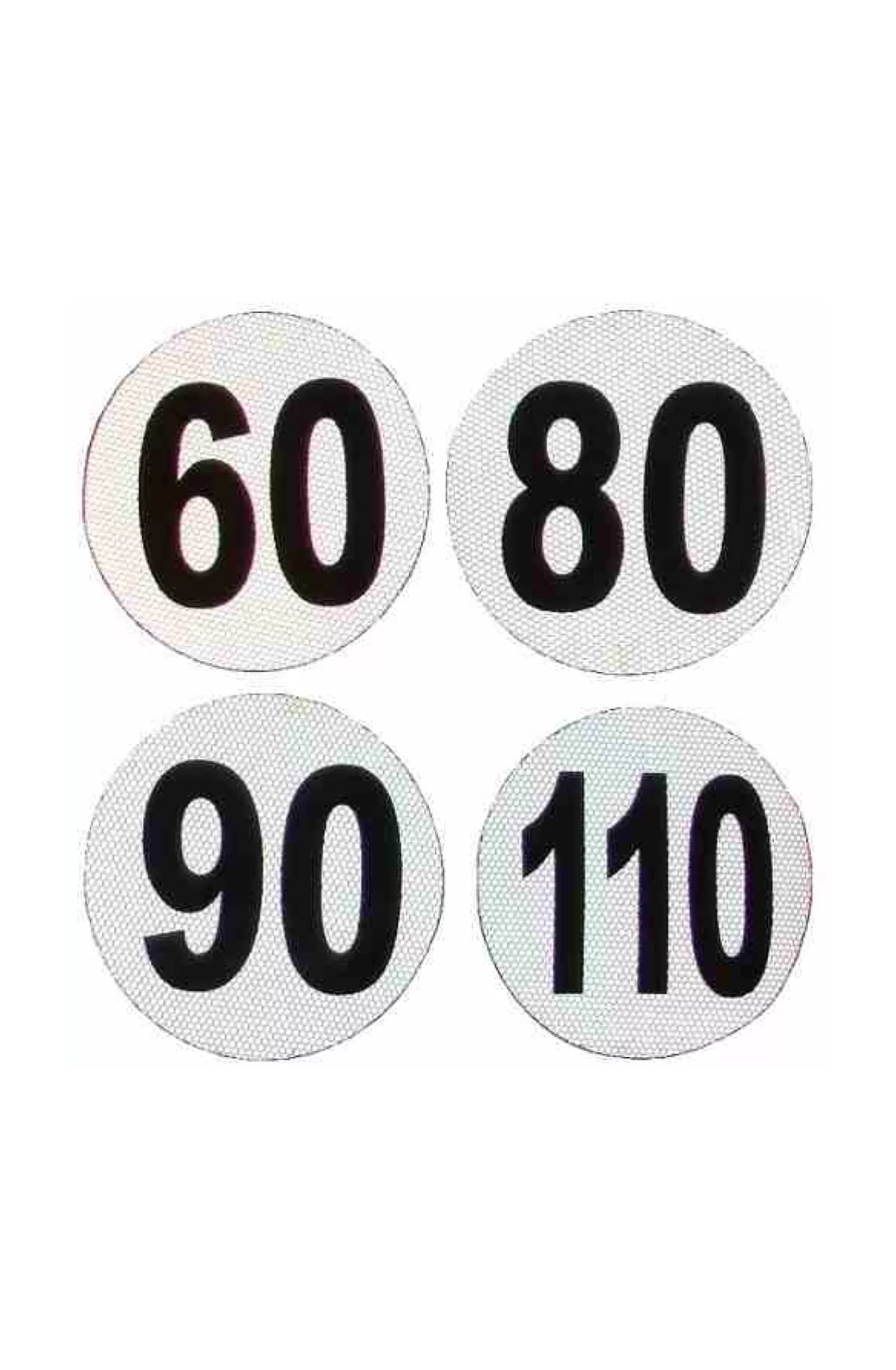 Círculo de velocidad 80 km - CIRVEL80