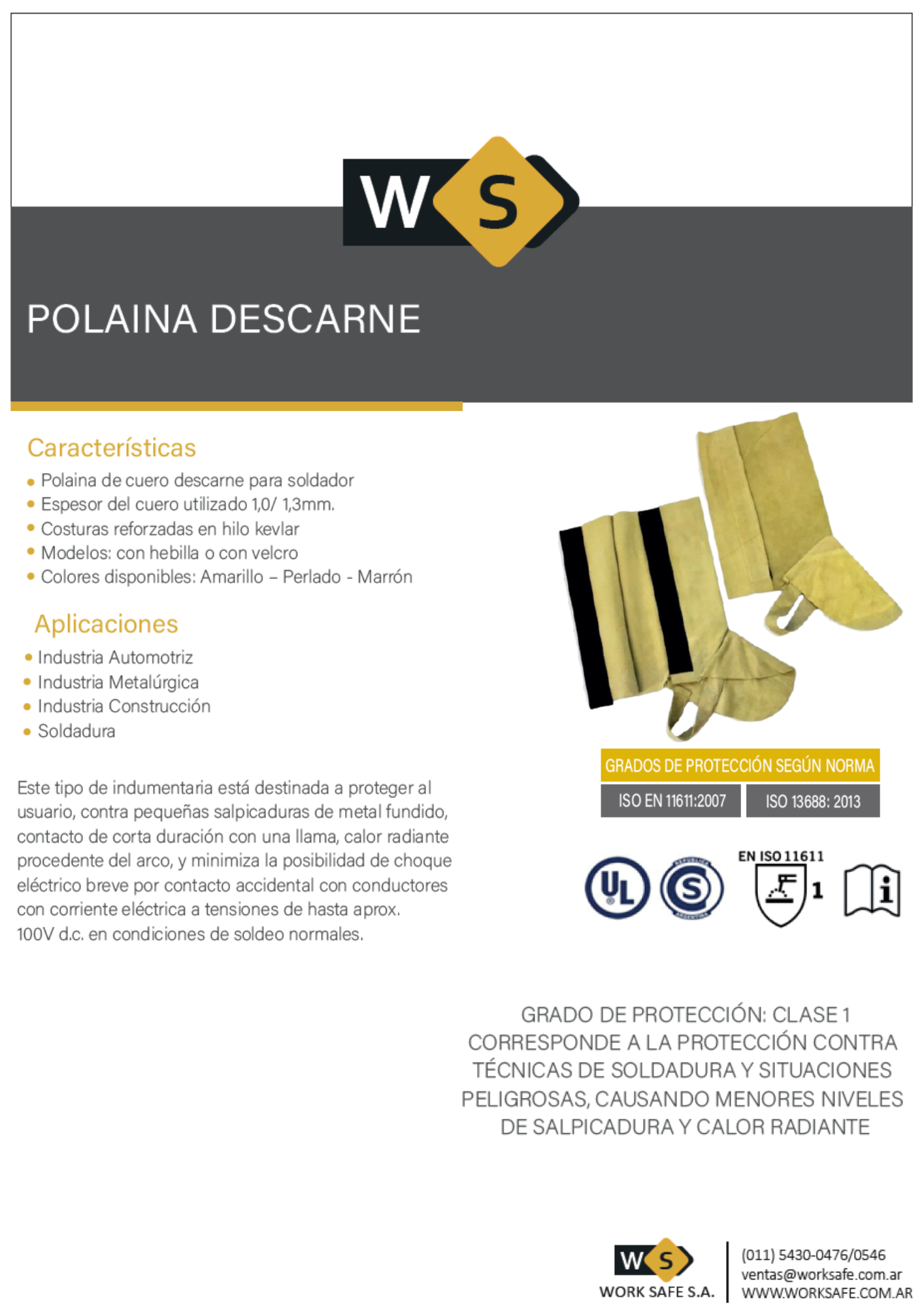 Polaina descarne - POLAINADES