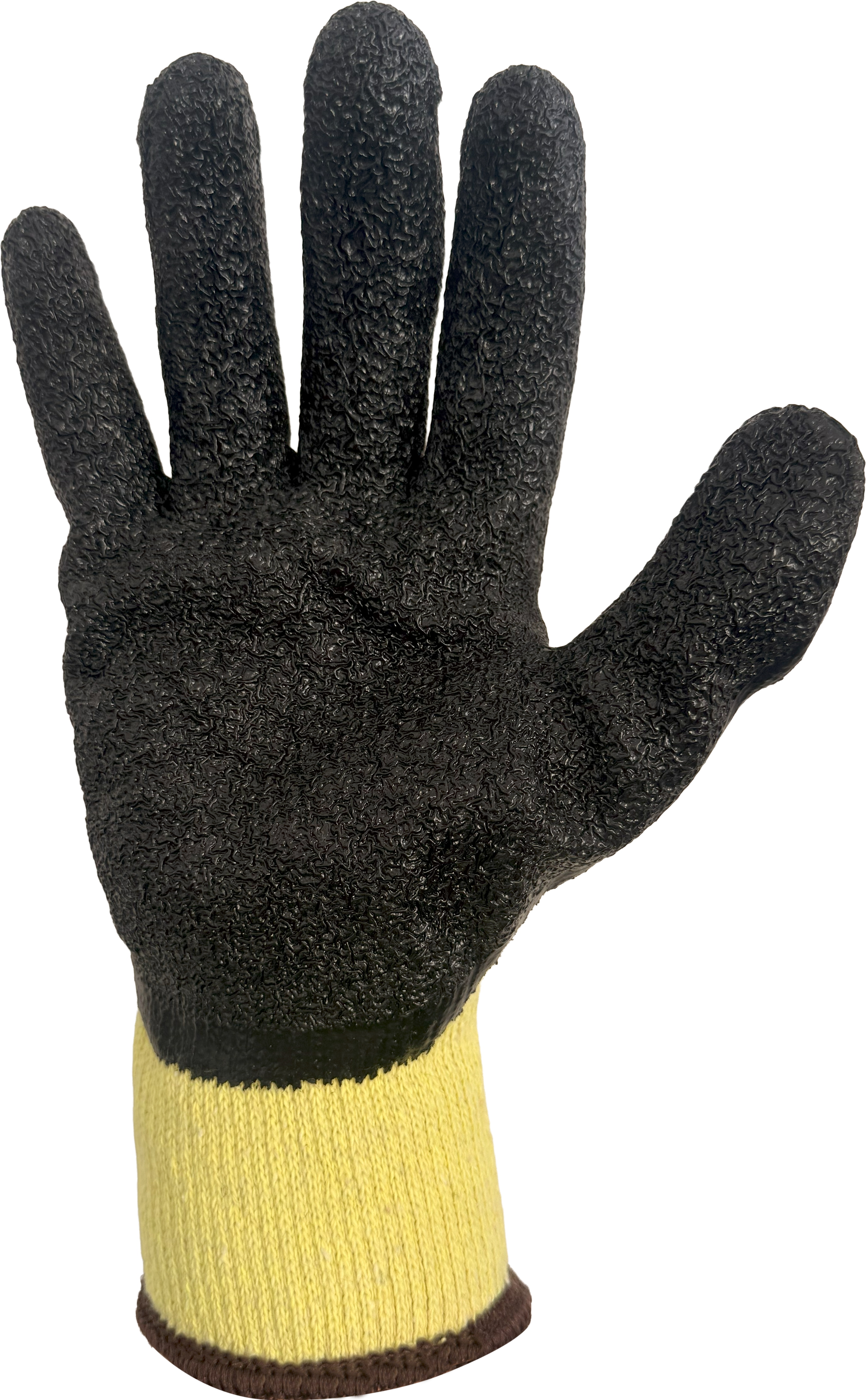 Guante de algodón y poliéster G10, bañado en látex texturado - L1201