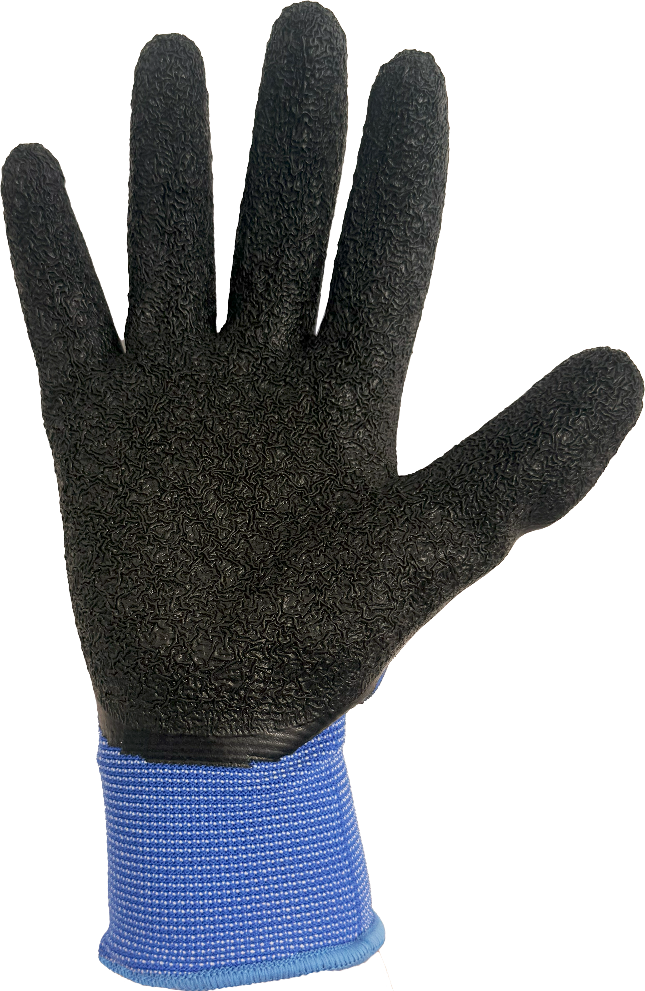 Guante de poliéster G13, bañado en latex texturado - L1601