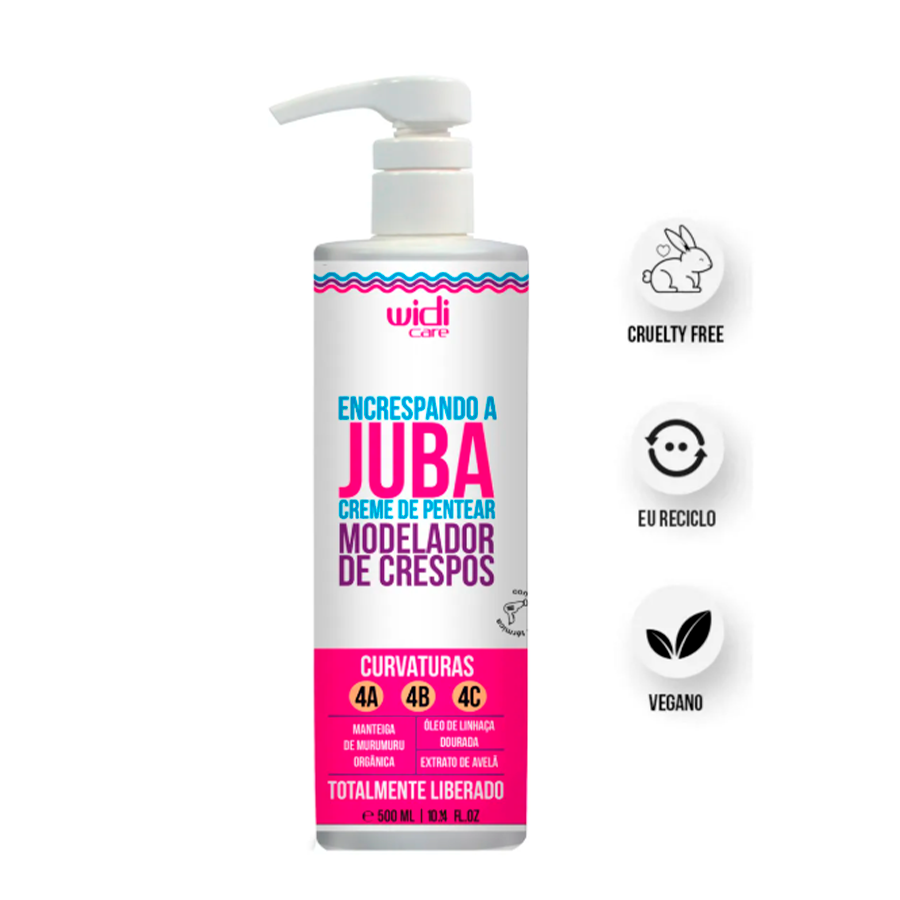 Creme De Pentear Encrespando A Juba 