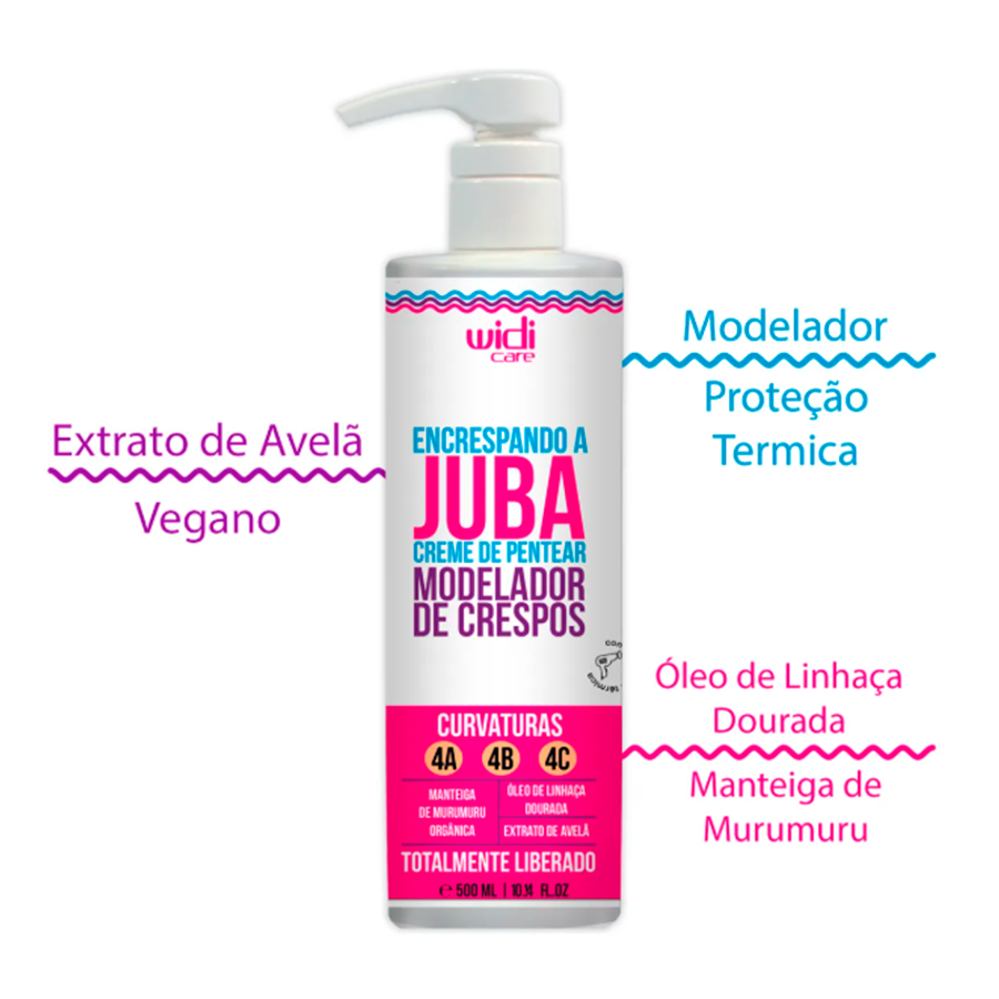 Creme De Pentear Encrespando A Juba 