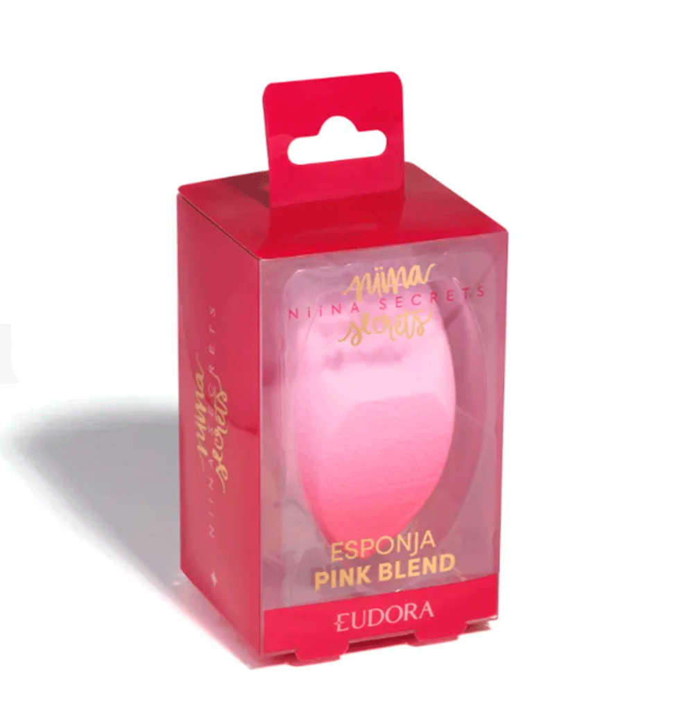 Esponja para Maquiagem Pink Blend Niina Secrets
