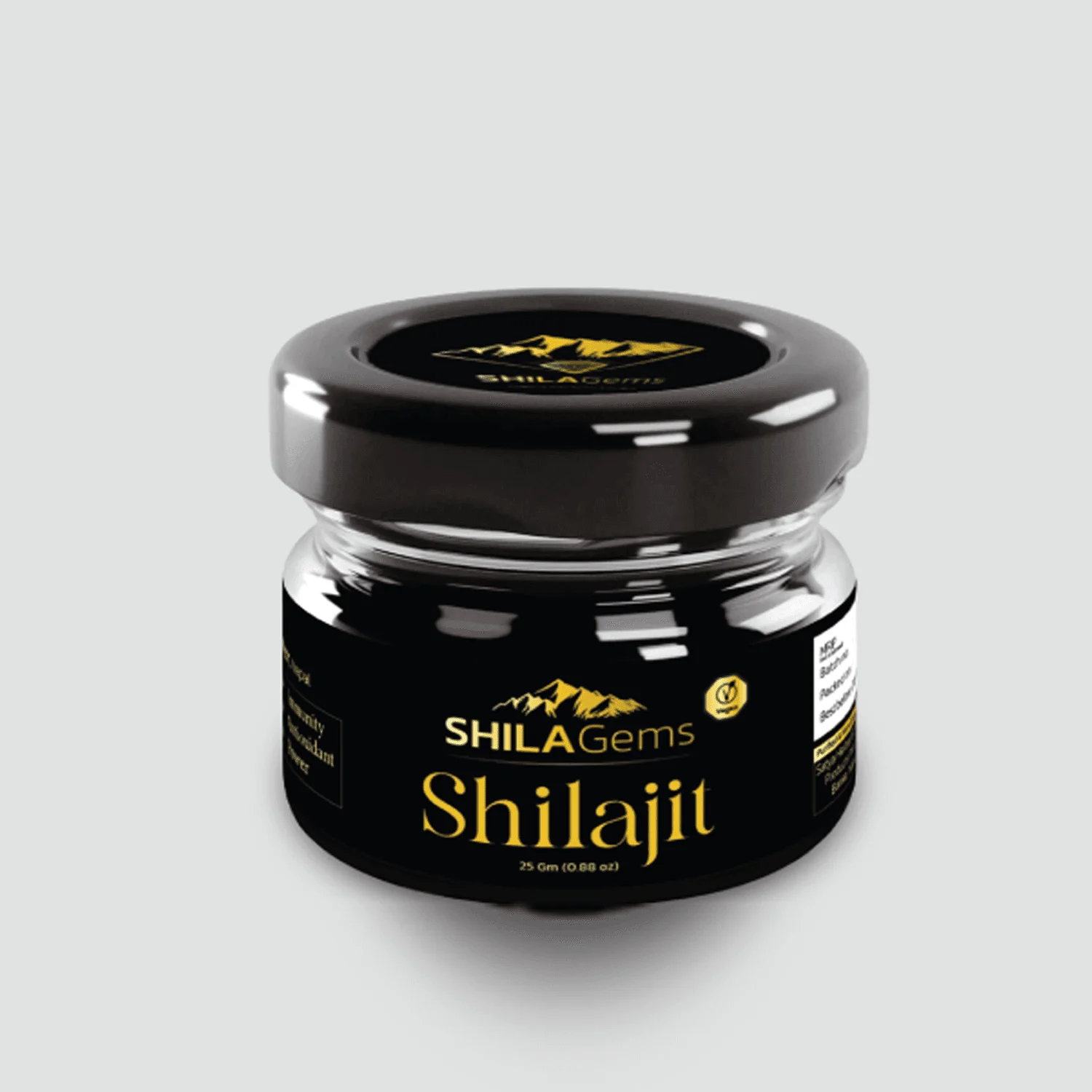 Shilagems Pure Himalayan Shilajit Resin – 25g