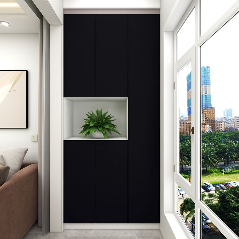 Carbon Wood Black Eco-Friendly Vinyl Peel and Stick Self-Adhesive Wall Film, Eco-Laminate Film,  Vinyl Laminate Film , Decorative Vinyl Film for Countertop, Kitchen Cabinets, Shelf, Drawer Liner,Easy to Clean Removable Wall Covering