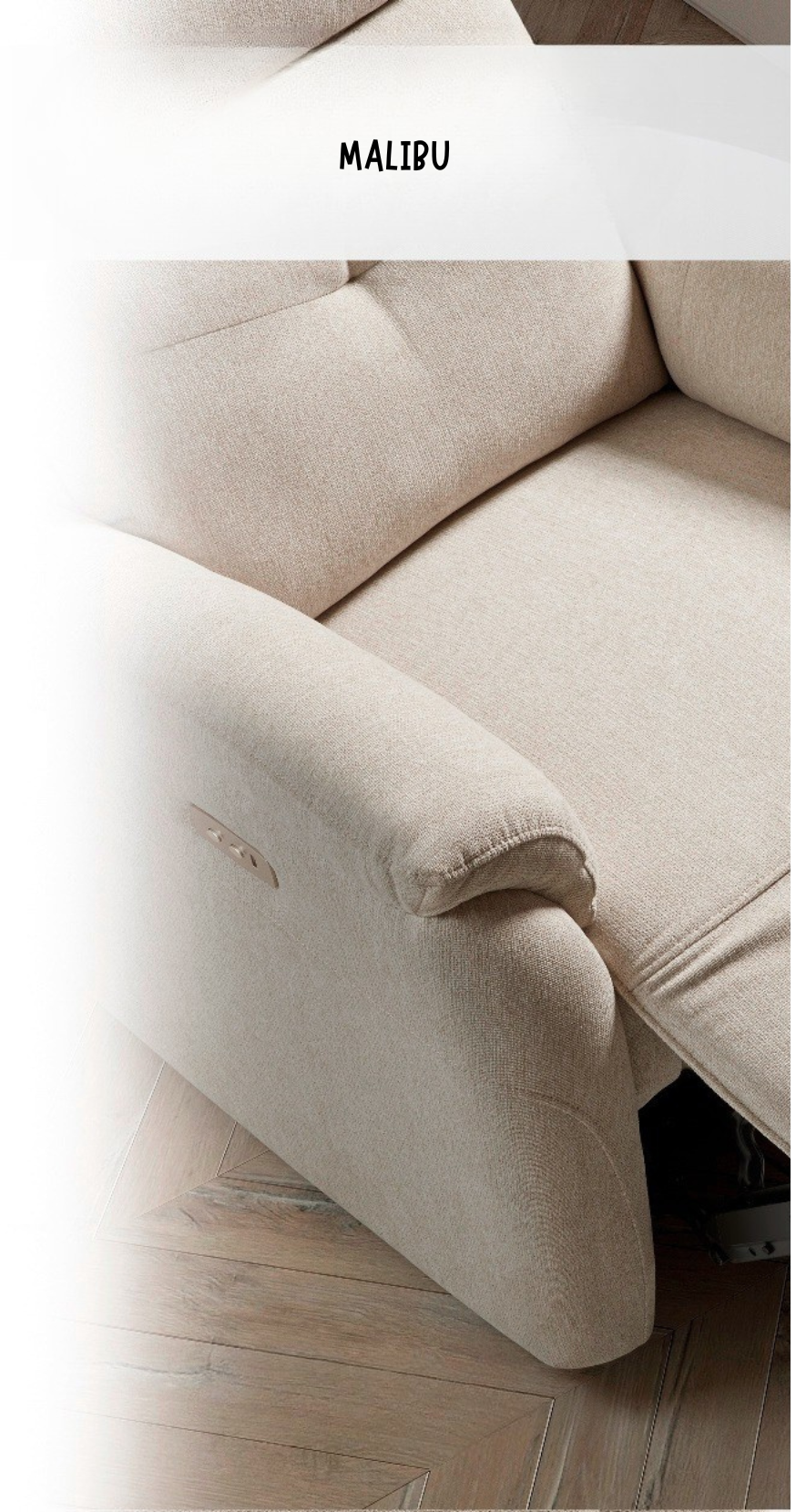 Malibu - Fauteuil Relax Électrique 