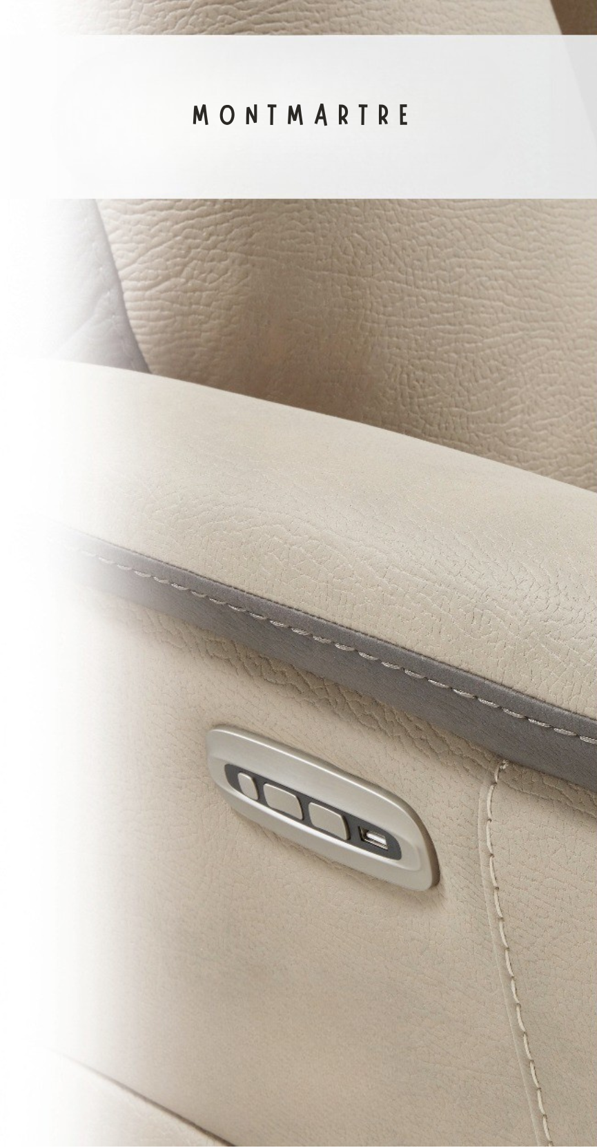 Montmartre - Salon Relax Électrique / Salon Fixe / Fauteuil