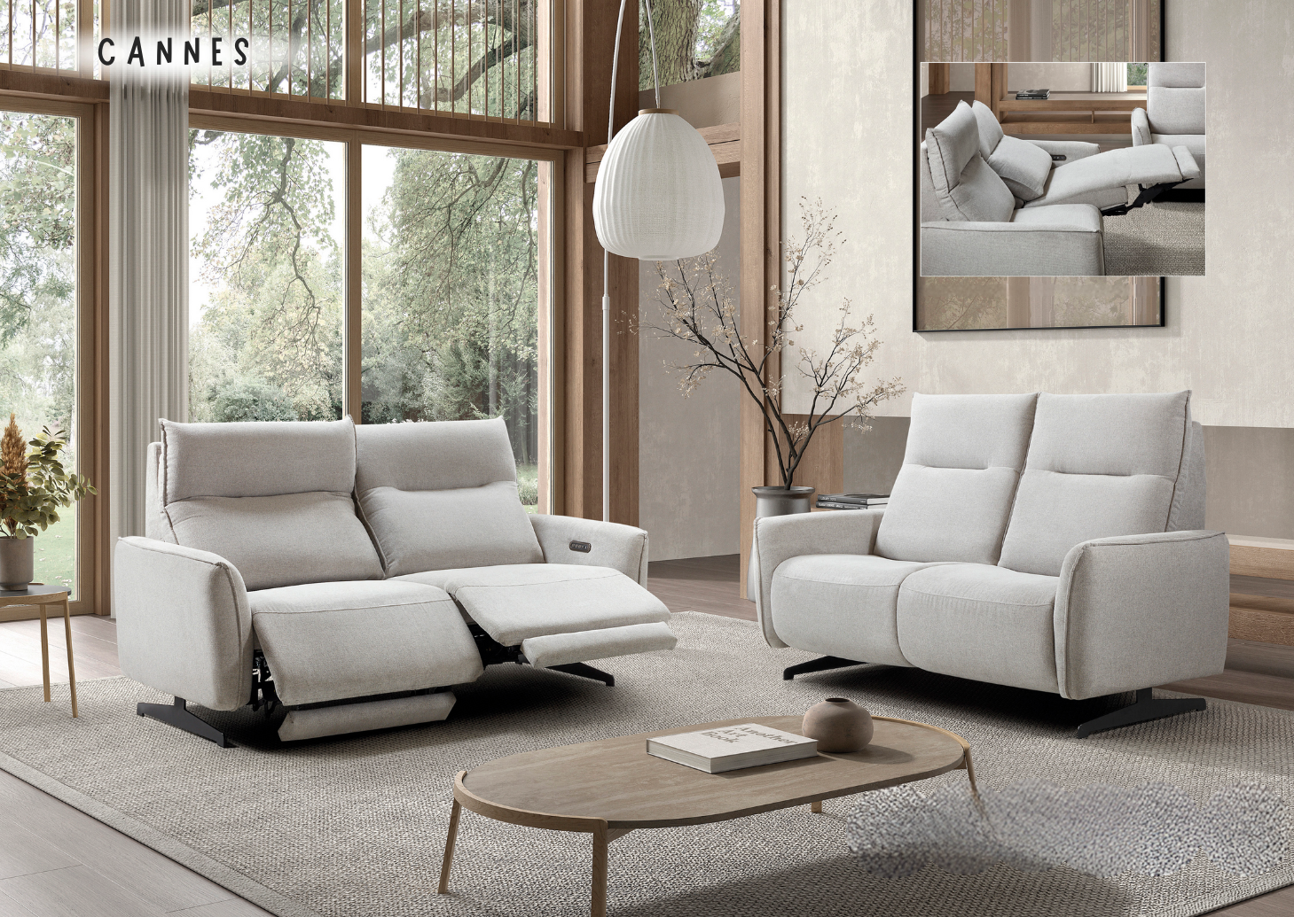 Cannes - Salon Relax Électrique / Salon Fixe / Fauteuil 