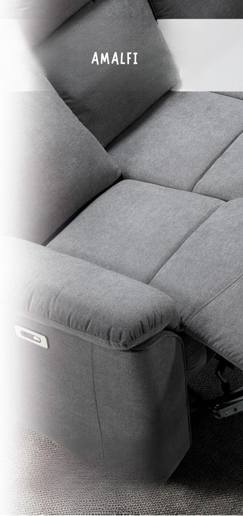 Amalfi - Salon Relax Électrique & Manuel / Salon Fixe / Fauteuil Électrique & Manuel 