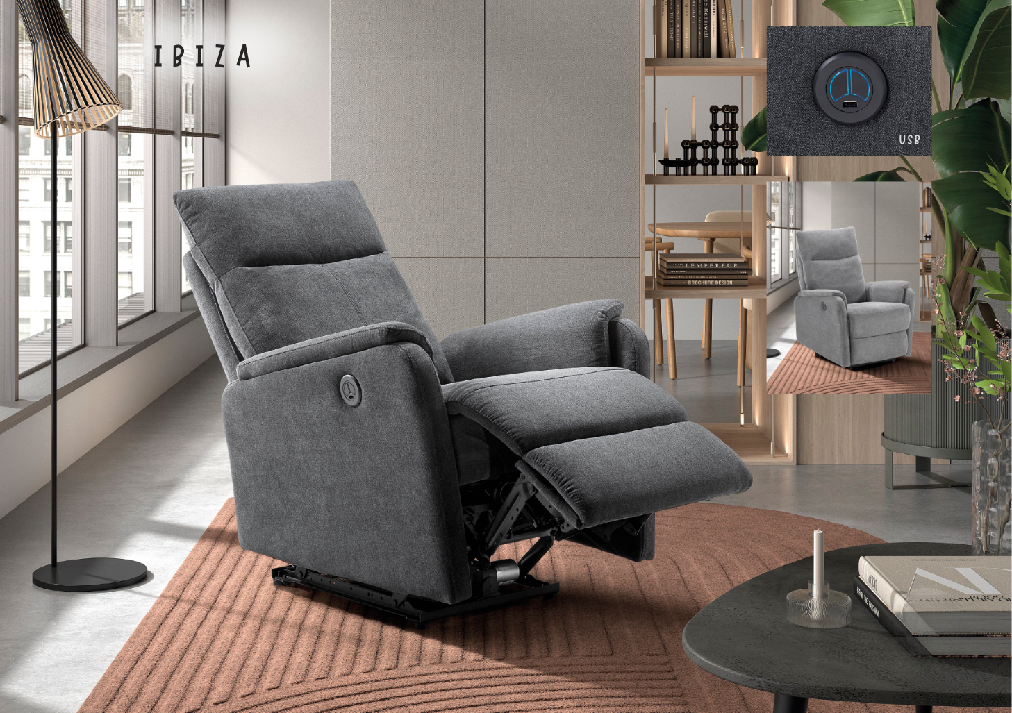 Ibiza - Fauteuil Relax Électrique 