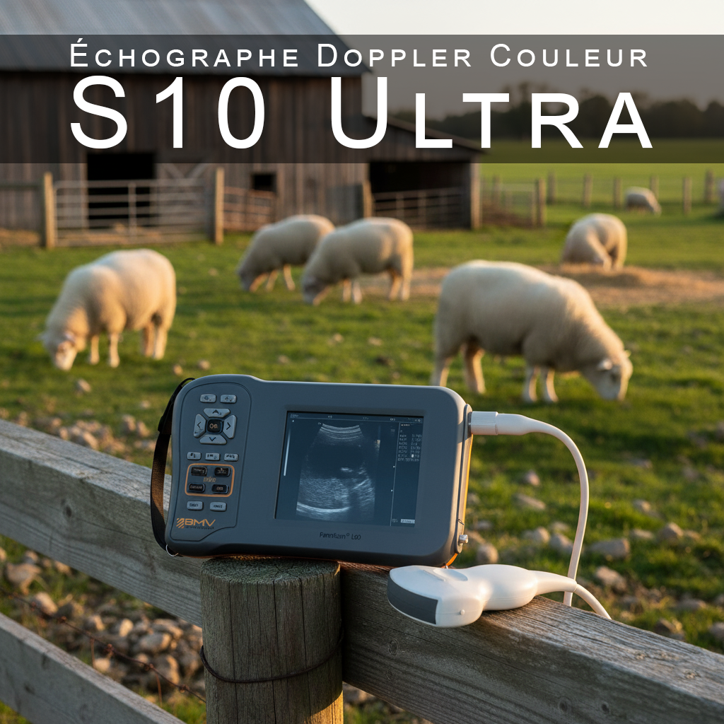 Échographe Vétérinaire Portable FarmScan® L60 – Diagnostic Rapide et Fiable pour Bovins, Équins, Ovins et Caprins
