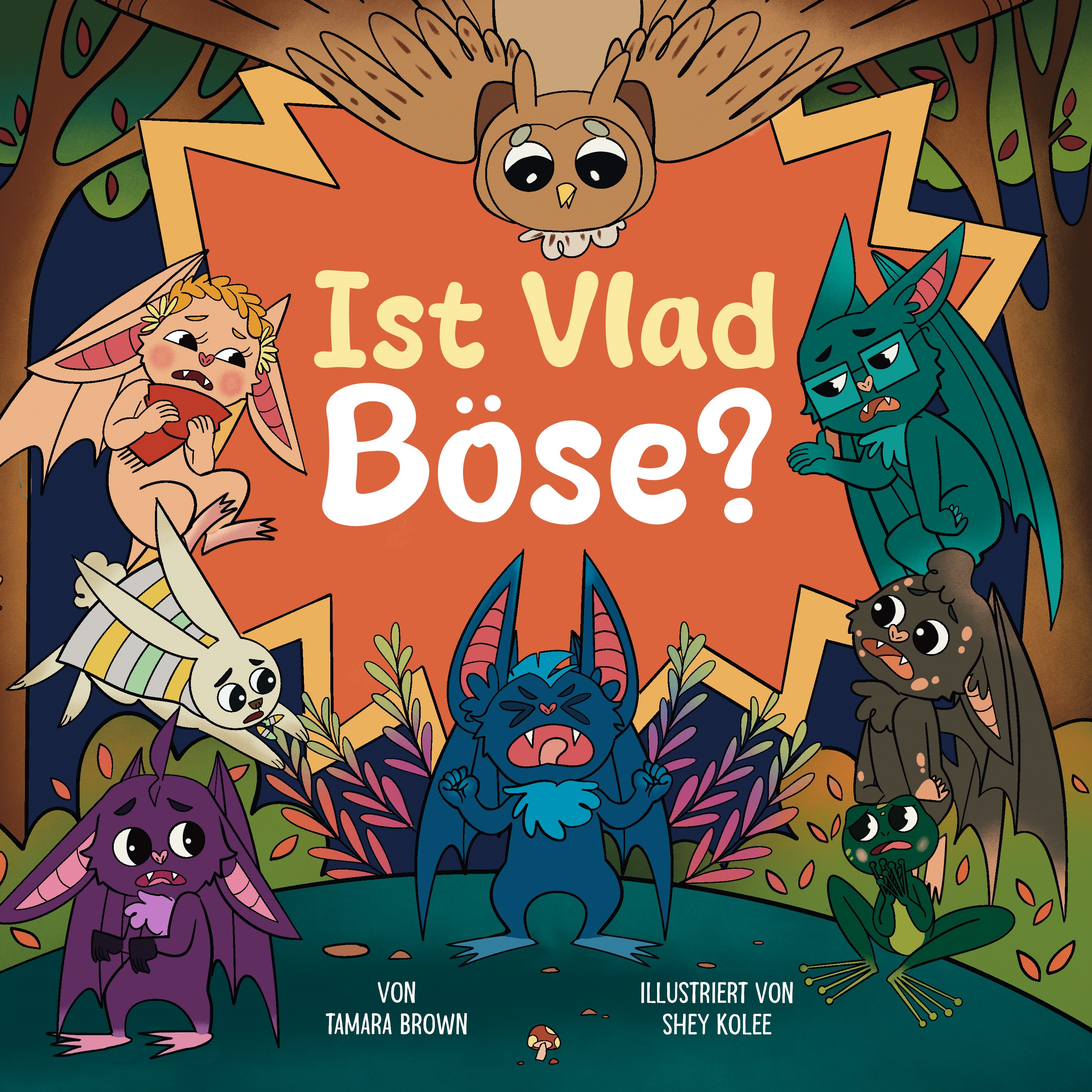 Eye Catching Children's Book Cover Design - Front Only