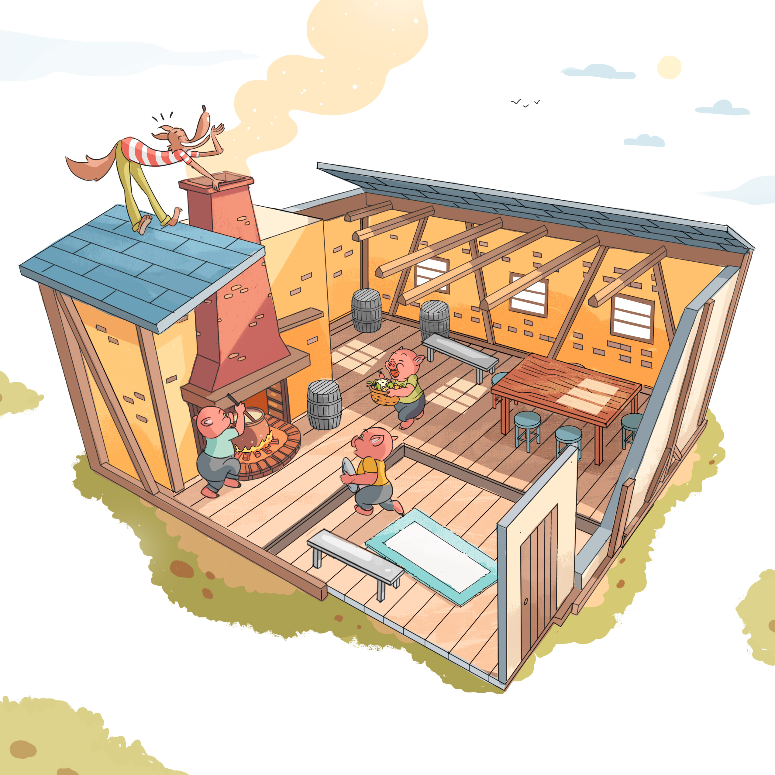 Sample Page Illustration