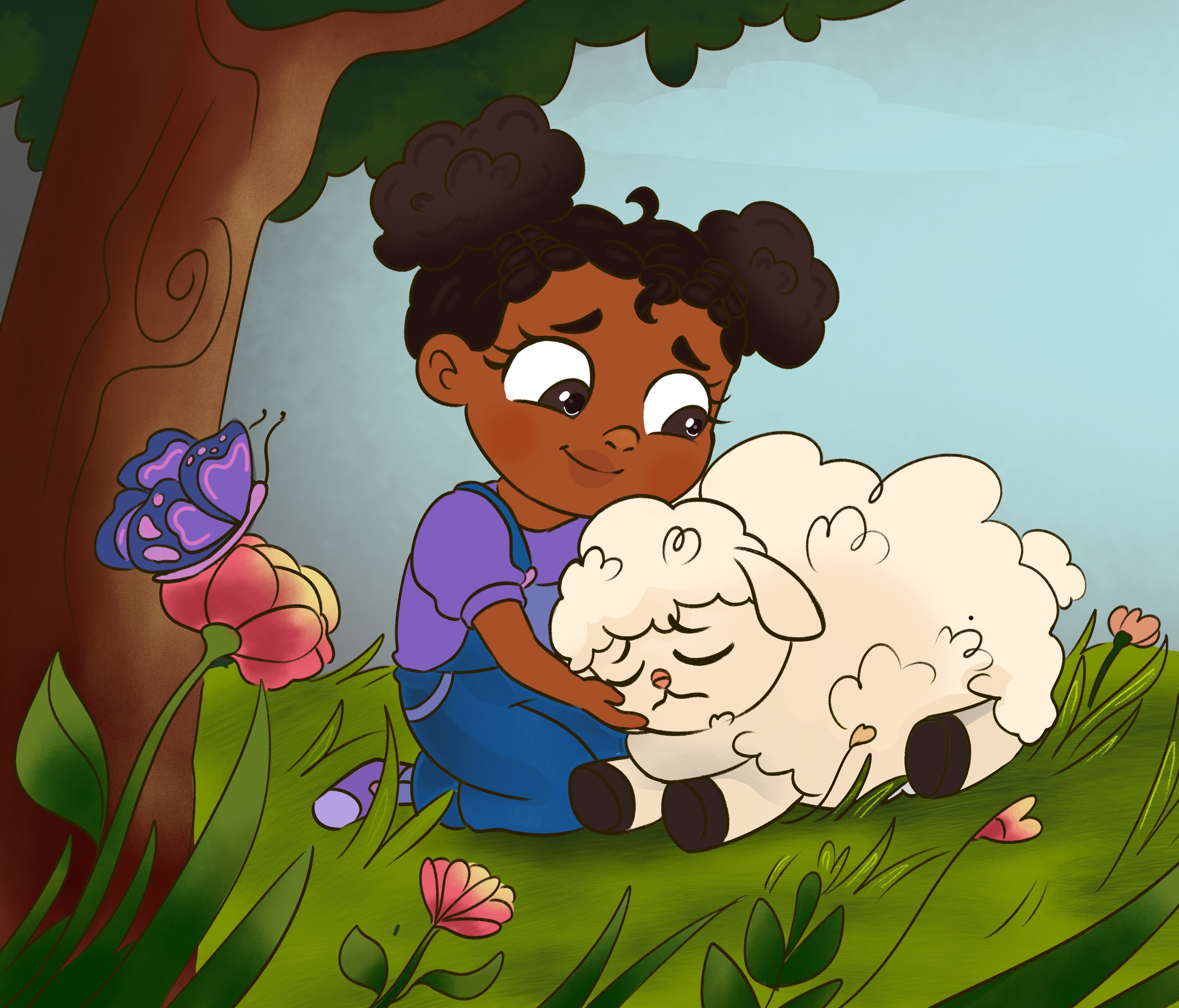 Sample Page Illustration