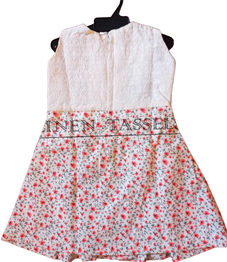 Floral Girls' Dress (Code :KC00131) Size- 2-3years