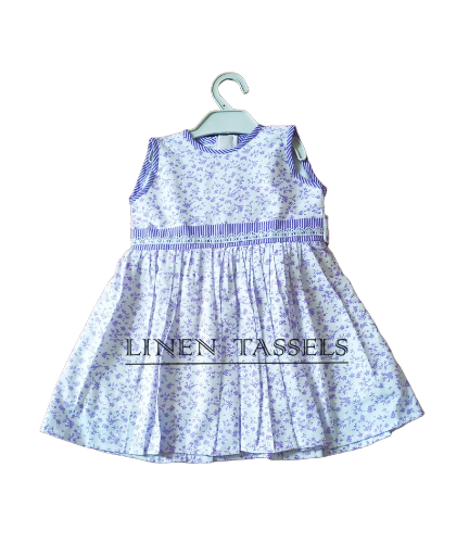 Floral Dress (Code: KC00154) Size: 1-2 years